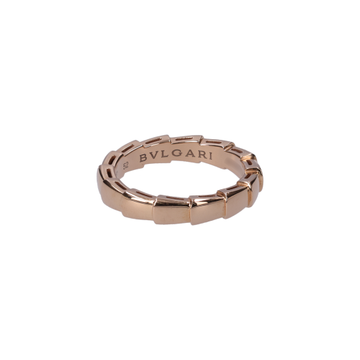 ITPO4FMJF9HG BVLGARI Serpenti Viper Ring in 18K Pink Gold Size 52