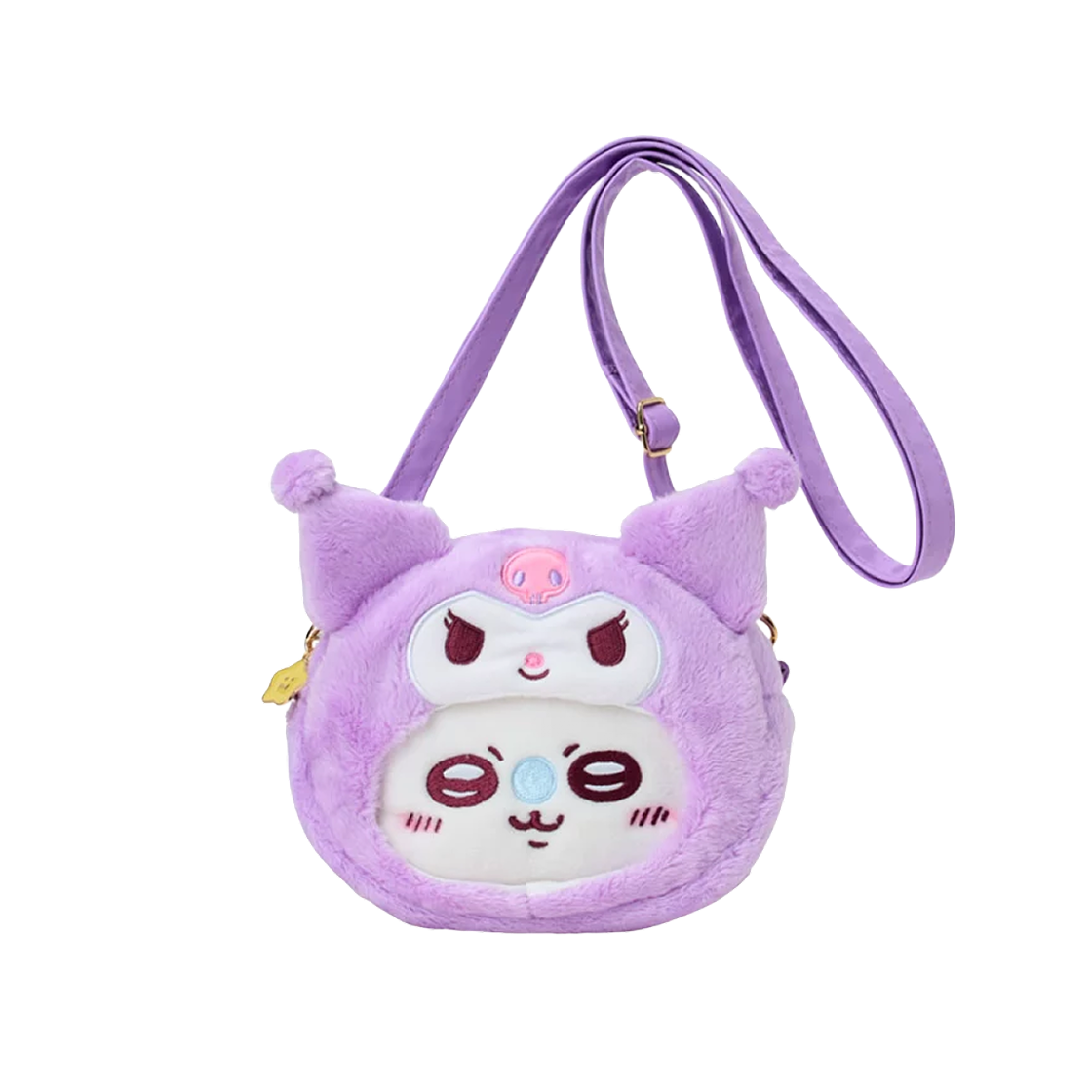 536369 Sanrio x Chiikawa Kuromi Chiikawa Pochette Momonga