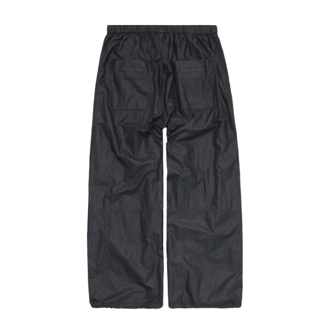 PL5OTP0501I6 Polyteru Glossy Track Pants Dark Navy - #3