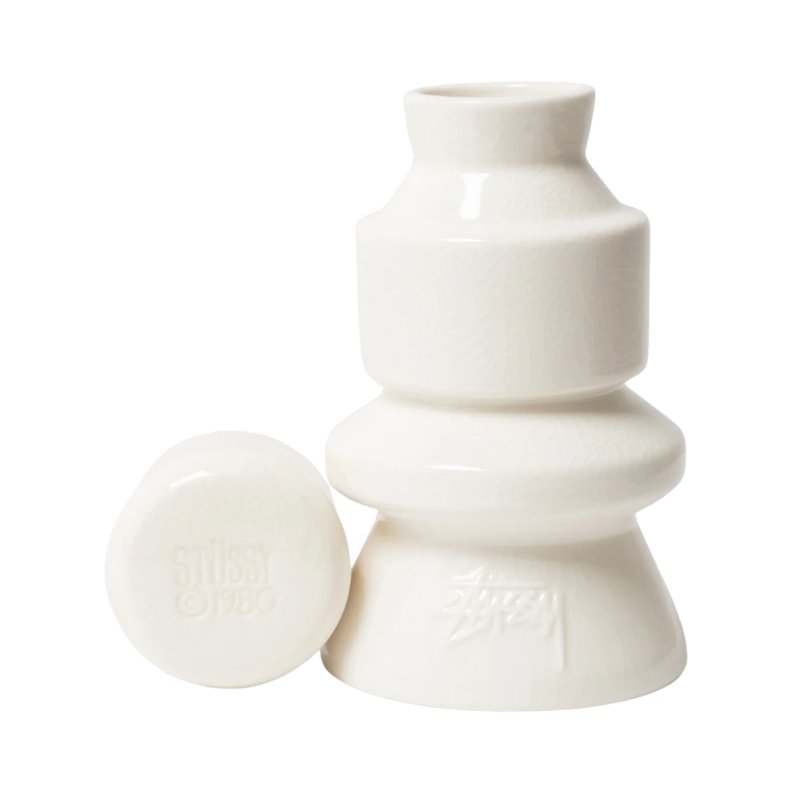 138953 Stussy Ceramic Carafe Ceramic White