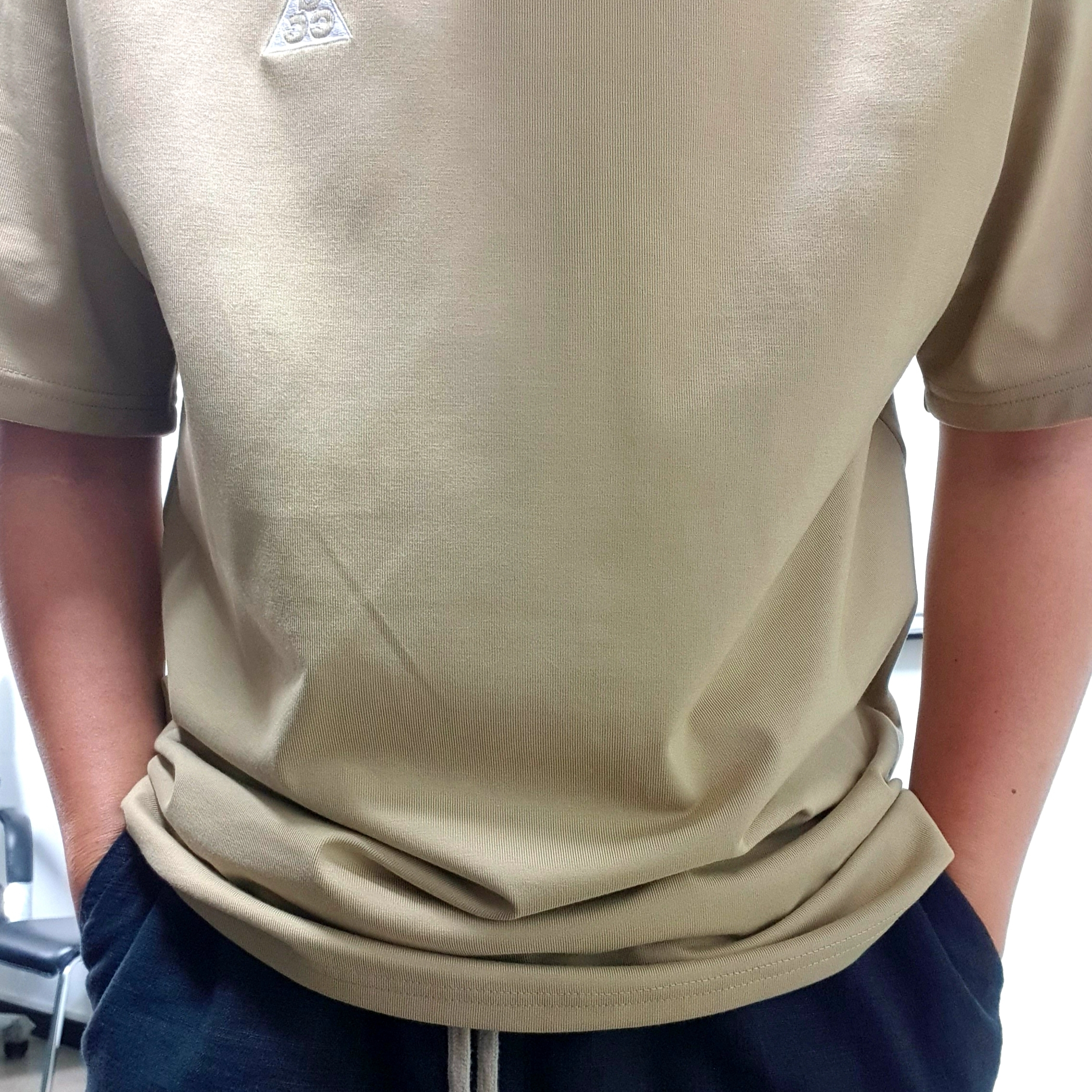 Nike ACG Max 90 T-Shirt Parachute Beige - Asia 착용 스타일