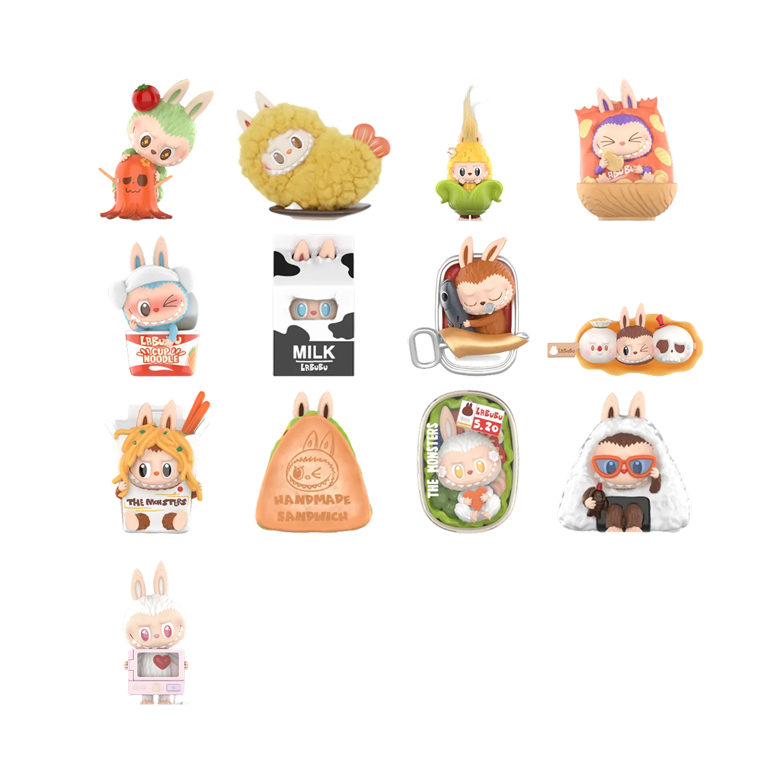 - Pop Mart Labubu The Monsters Wacky Mart Series Figures (12 Blind Boxes) - #2