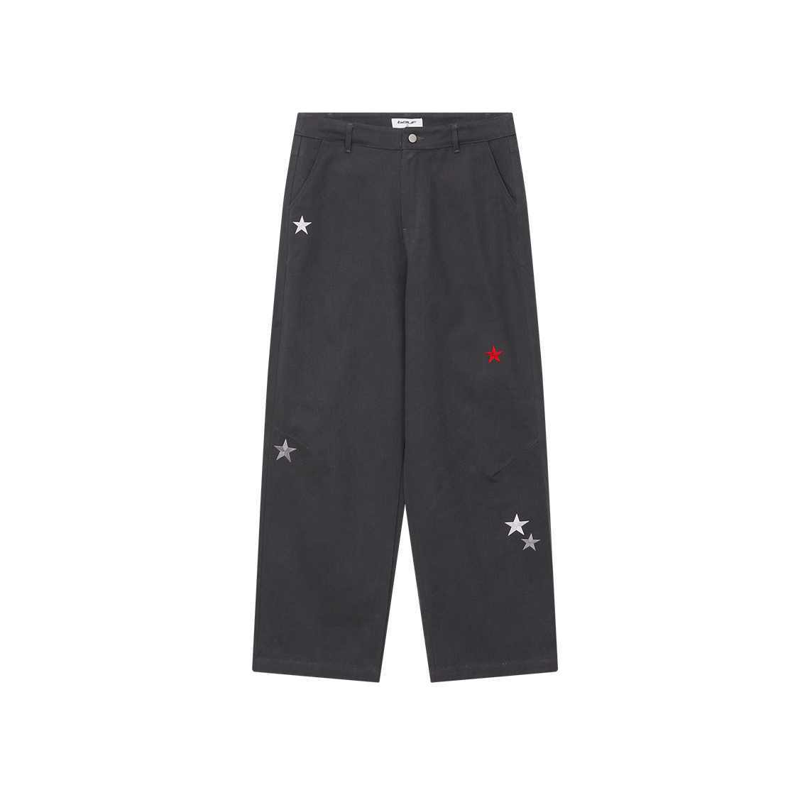 BB25SS-UCHR1 BAUF Star Symbol Pants Charcoal
