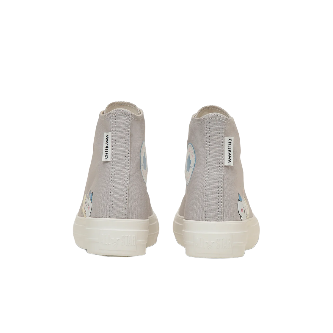 컨버스 x 치이카와 올스타 라이트 PLTS 하이 라이트 그레이(Converse x Chiikawa All Star Light PLTS Hi Light Gray) - 3