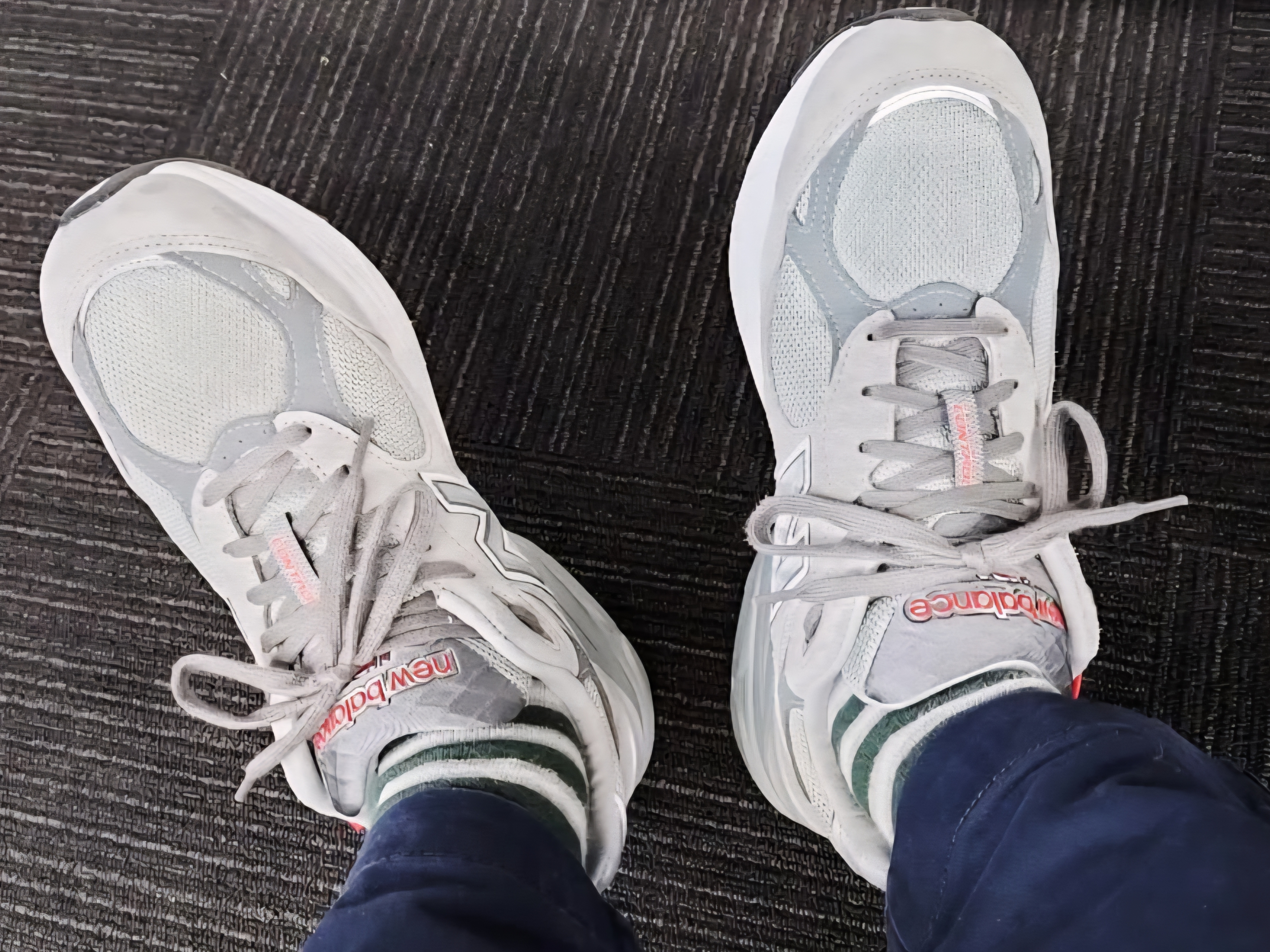 New Balance 990vs3 Made in USA Grey - D Standard 착용 스타일