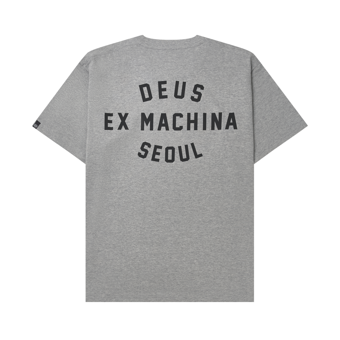 데우스 엑스 마키나 서울 컬리지 어드레스 티셔츠 M/그레이(Deus Ex Machina Seoul College Address T-Shirt M/Grey)
