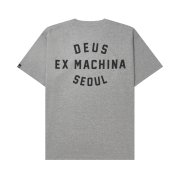 Deus Ex Machina Seoul College Address T-Shirt M/Grey