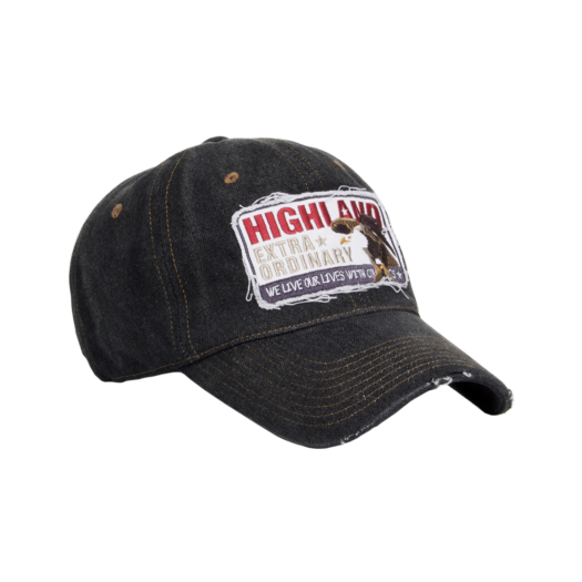 SA616 PLATEAU High EA Denim Cap Black