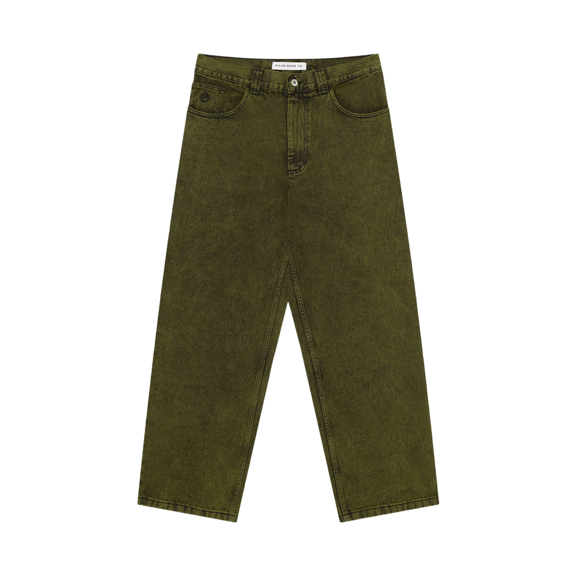 P000BKEK Polar Skate Co. Big Boy Pants Green/Black
