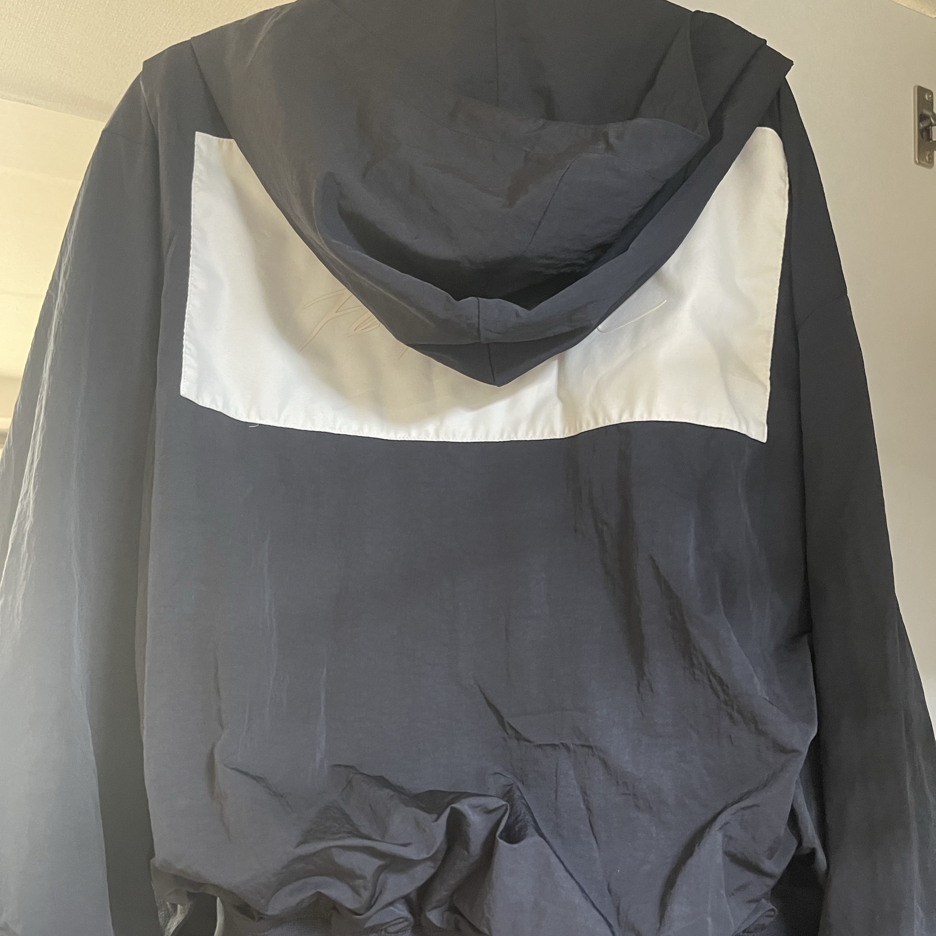Nike x Fear of God Bomber Hooded Jacket Black 착용 스타일