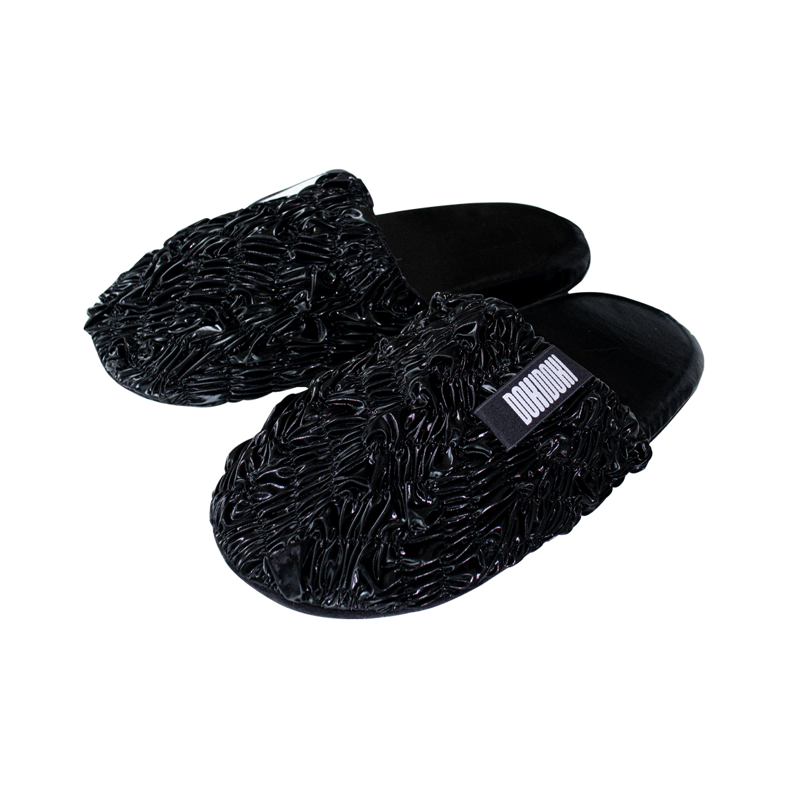도키도키 컬리플라워 거실화 딥 블랙(dokidoki Cauliflower Rooms Shoes Deep Black)
