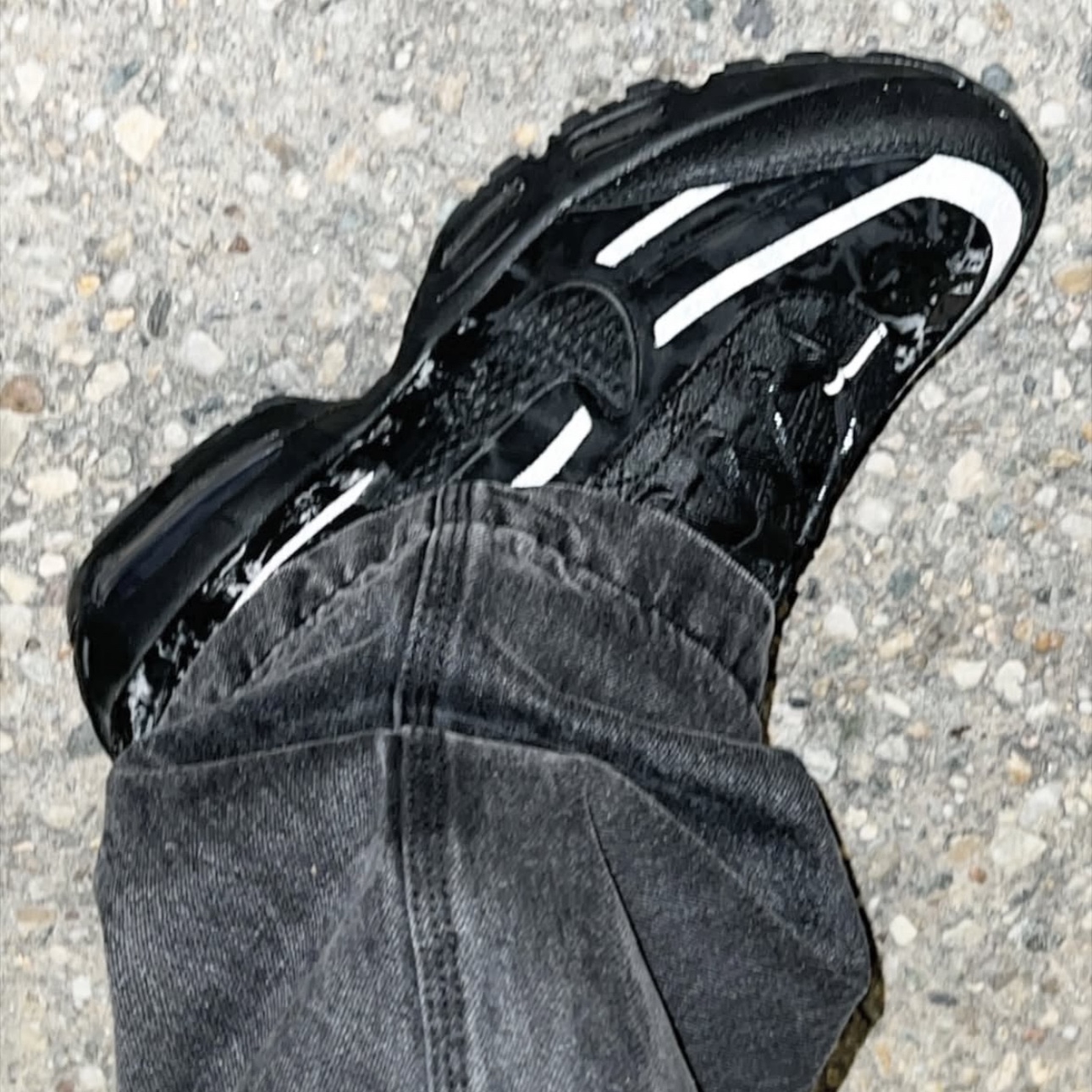 Nike x Worksout Air Max 95 Black Anthracite 착용 스타일