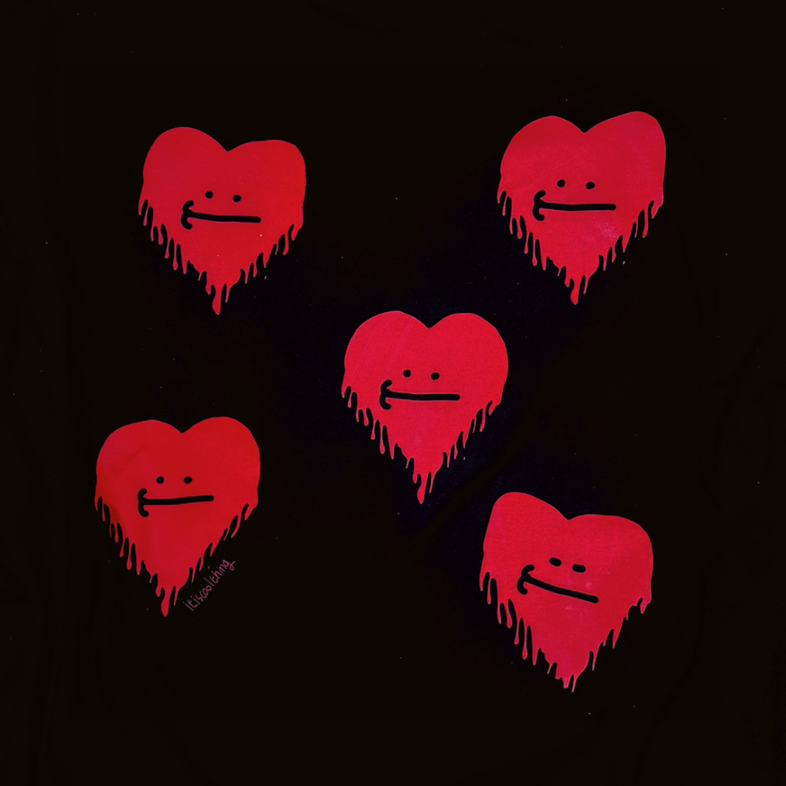 잇츠쿨띵 살앙민철 티셔츠 블랙(itiscoolthing Love Mincheol T-Shirts Black) - 4