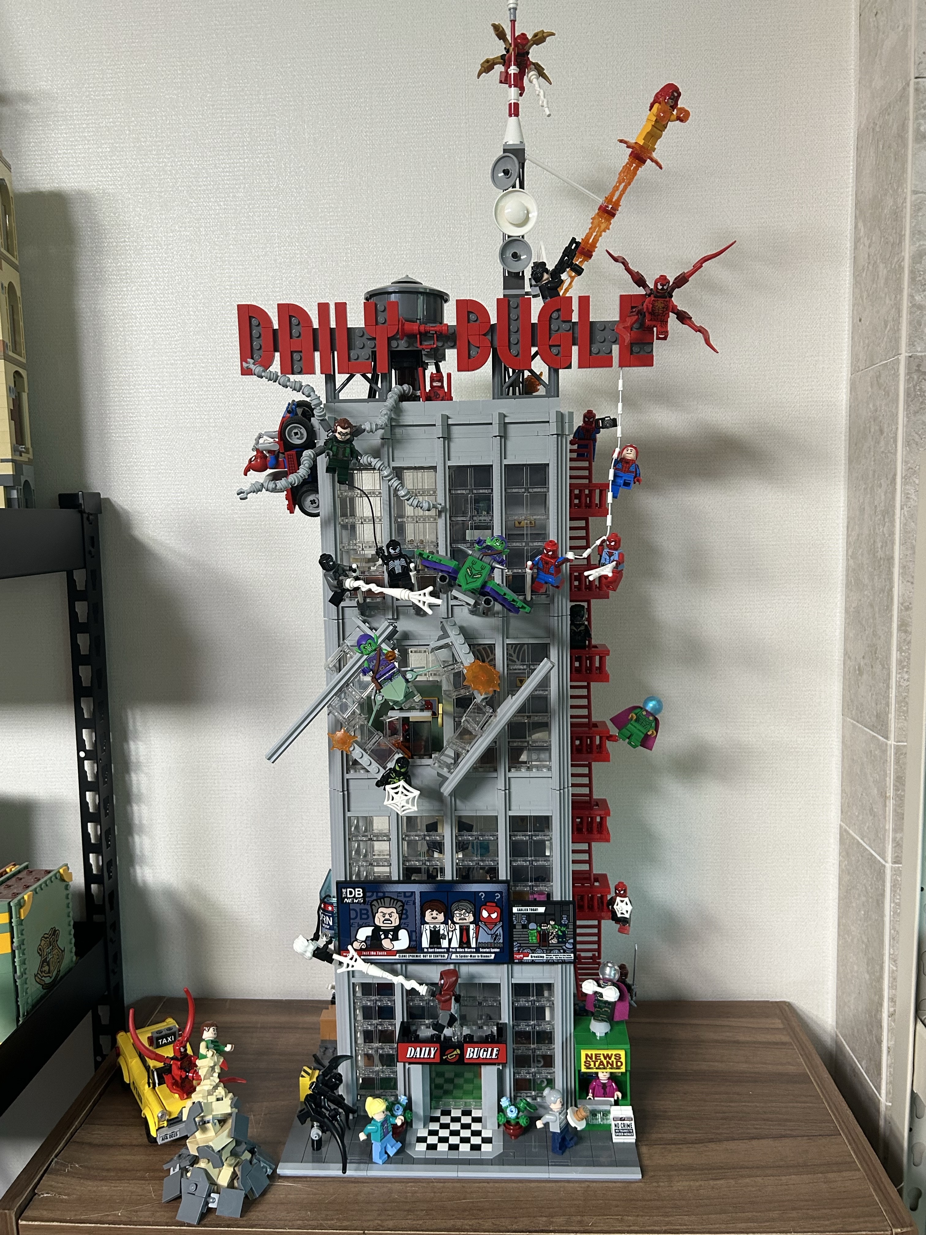 Lego Marvel Daily Bugle 착용 스타일