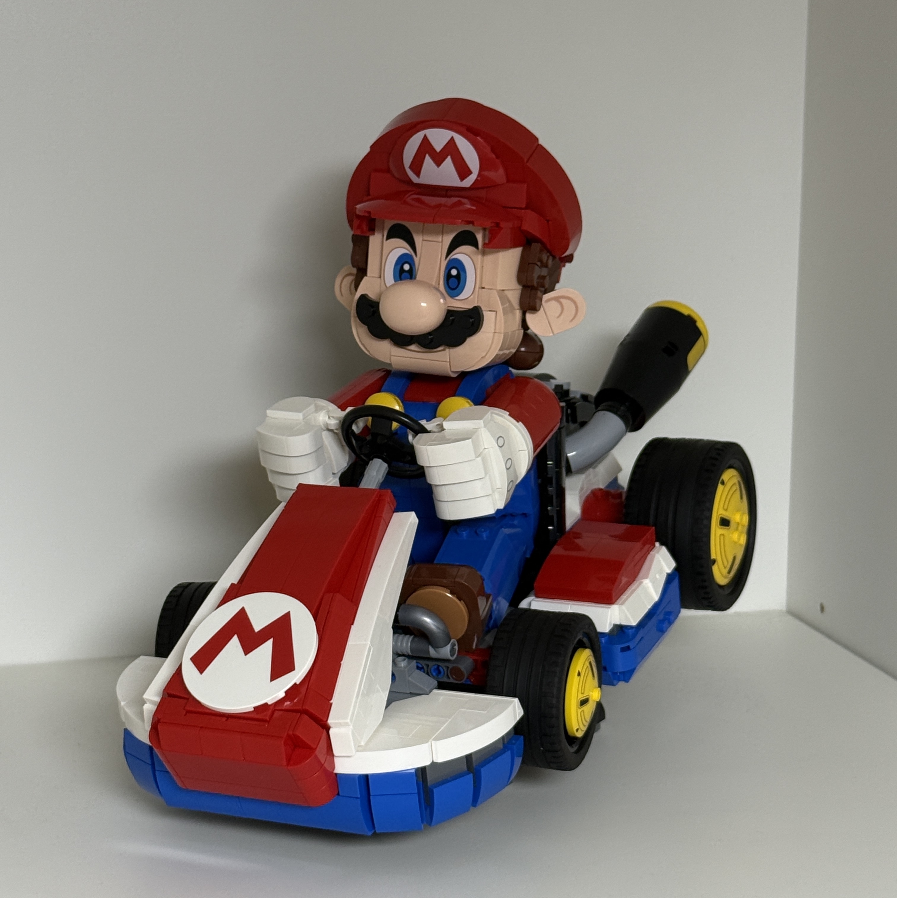 Lego Super Mario Mario Kart - Mario & Standard Kart 착용 스타일 - 1