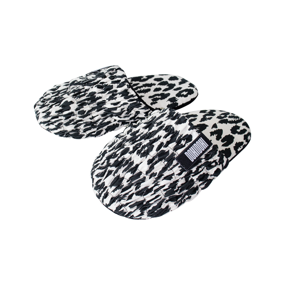 도키도키 컬리플라워 거실화 레오파드(dokidoki Cauliflower Rooms Shoes Leopard)
