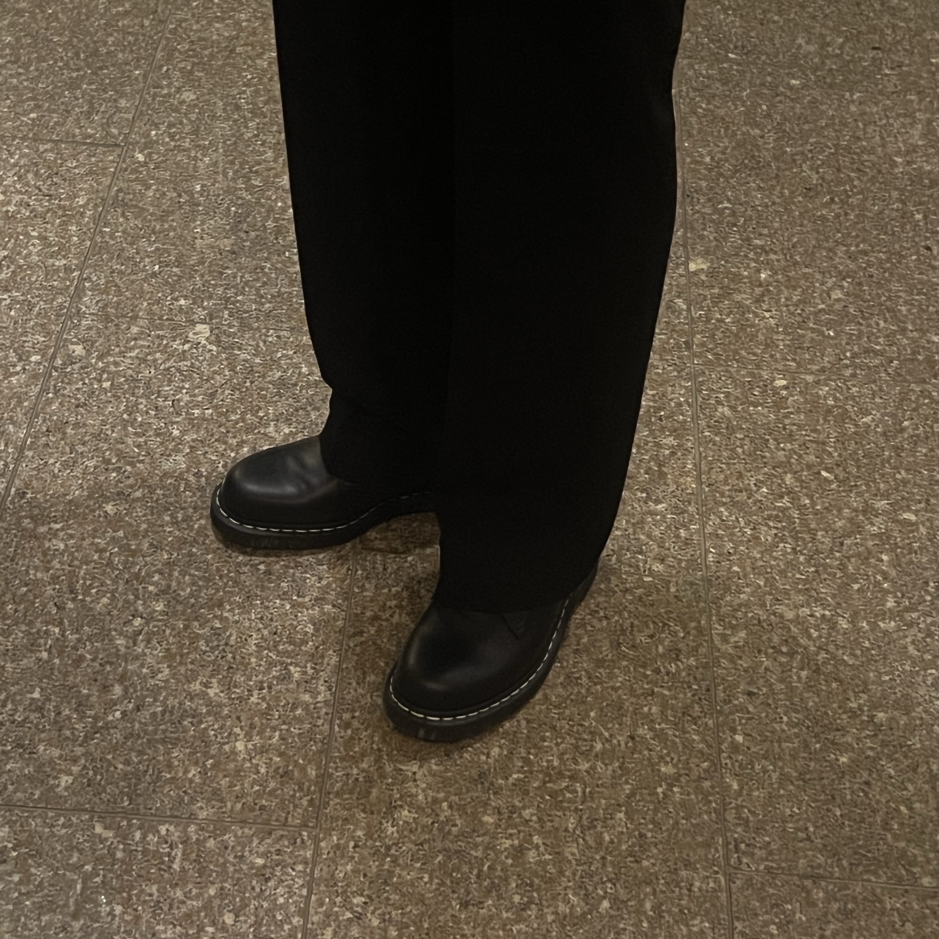Dr. Martens 1461 WS Black Smooth 착용 스타일