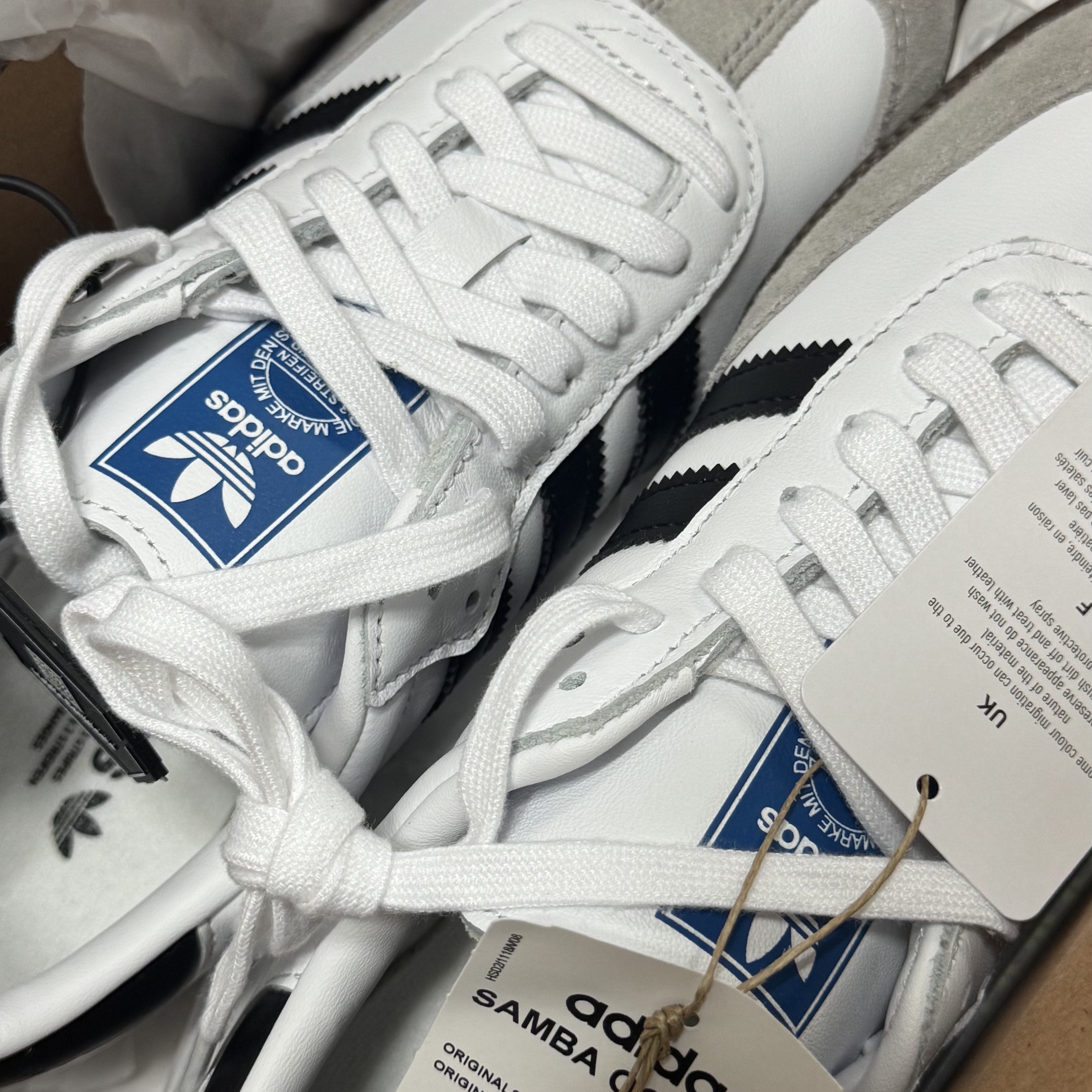 Adidas Samba OG Cloud White 착용 스타일