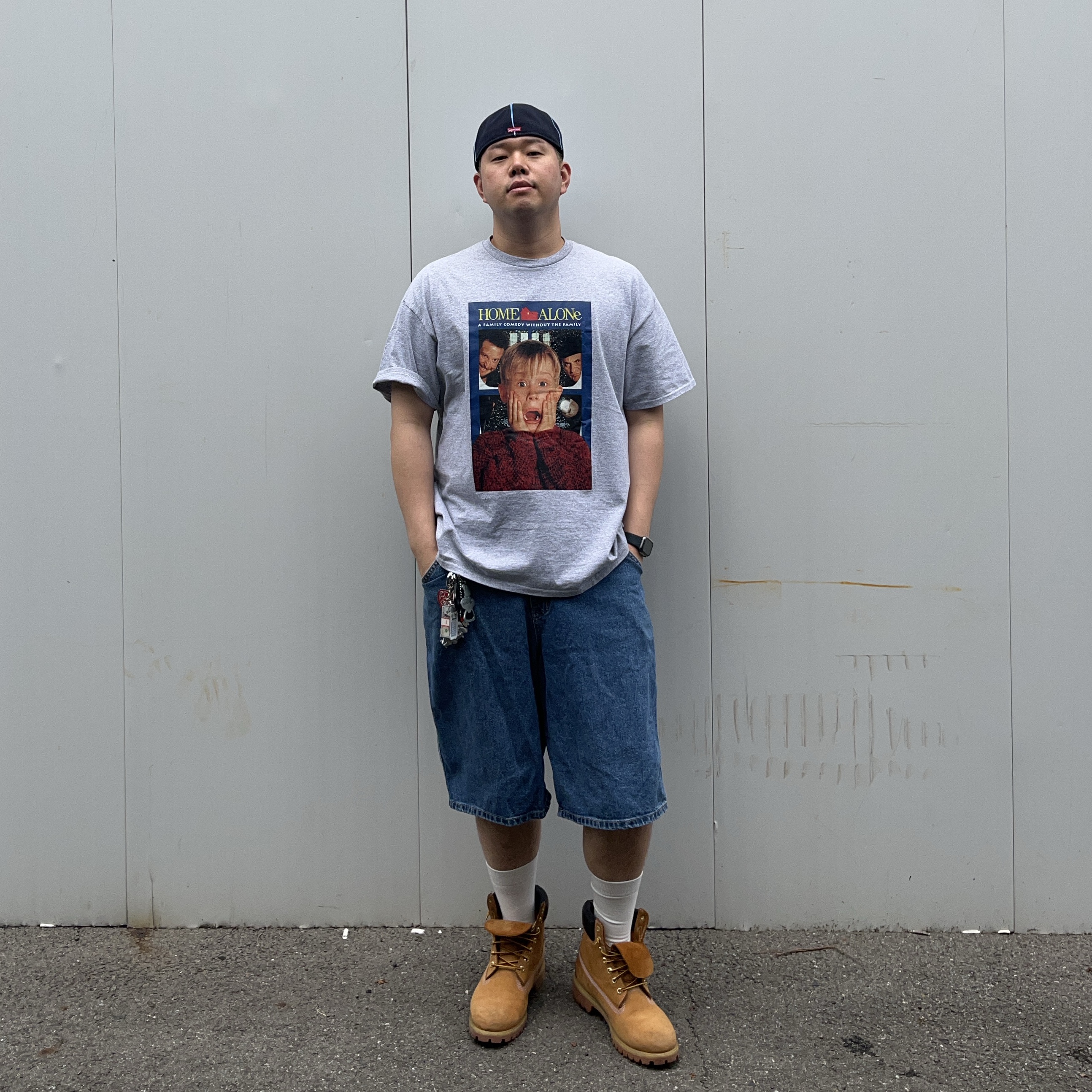Supreme Piping Script Logo New Era Navy - 25SS, Timberland Premium 6 inch Waterproof Boot Wheat Nubuck - Wide 착용 스타일 - 1