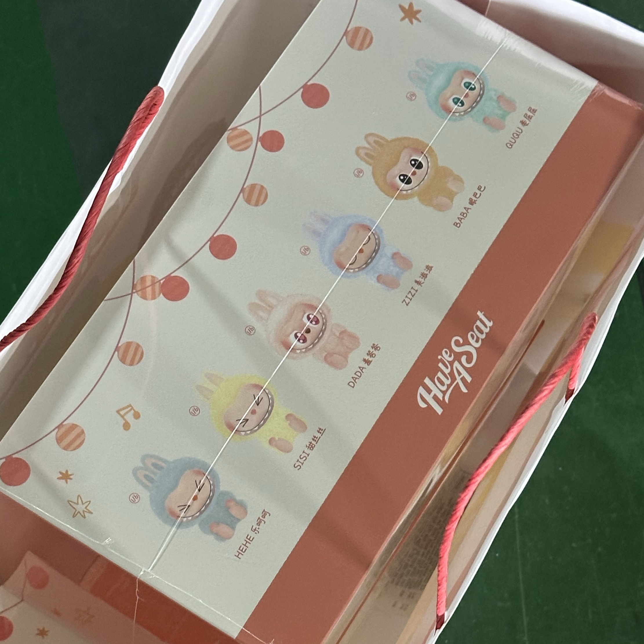 Pop Mart Labubu Let's Play Together Doll Series Sealed Case (6 Blind Boxes) 착용 스타일