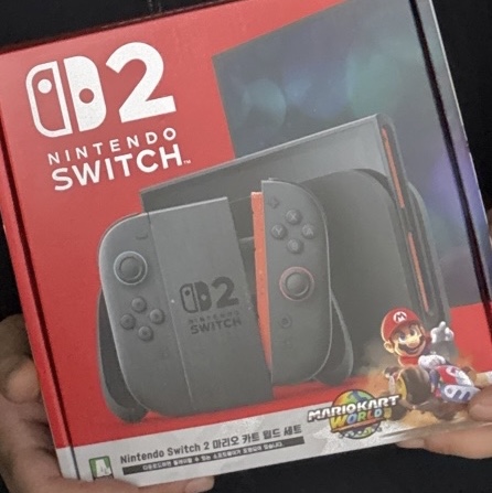 Nintendo Switch 2 Mario Kart World Set (With Software/Korean Ver.) 착용 스타일