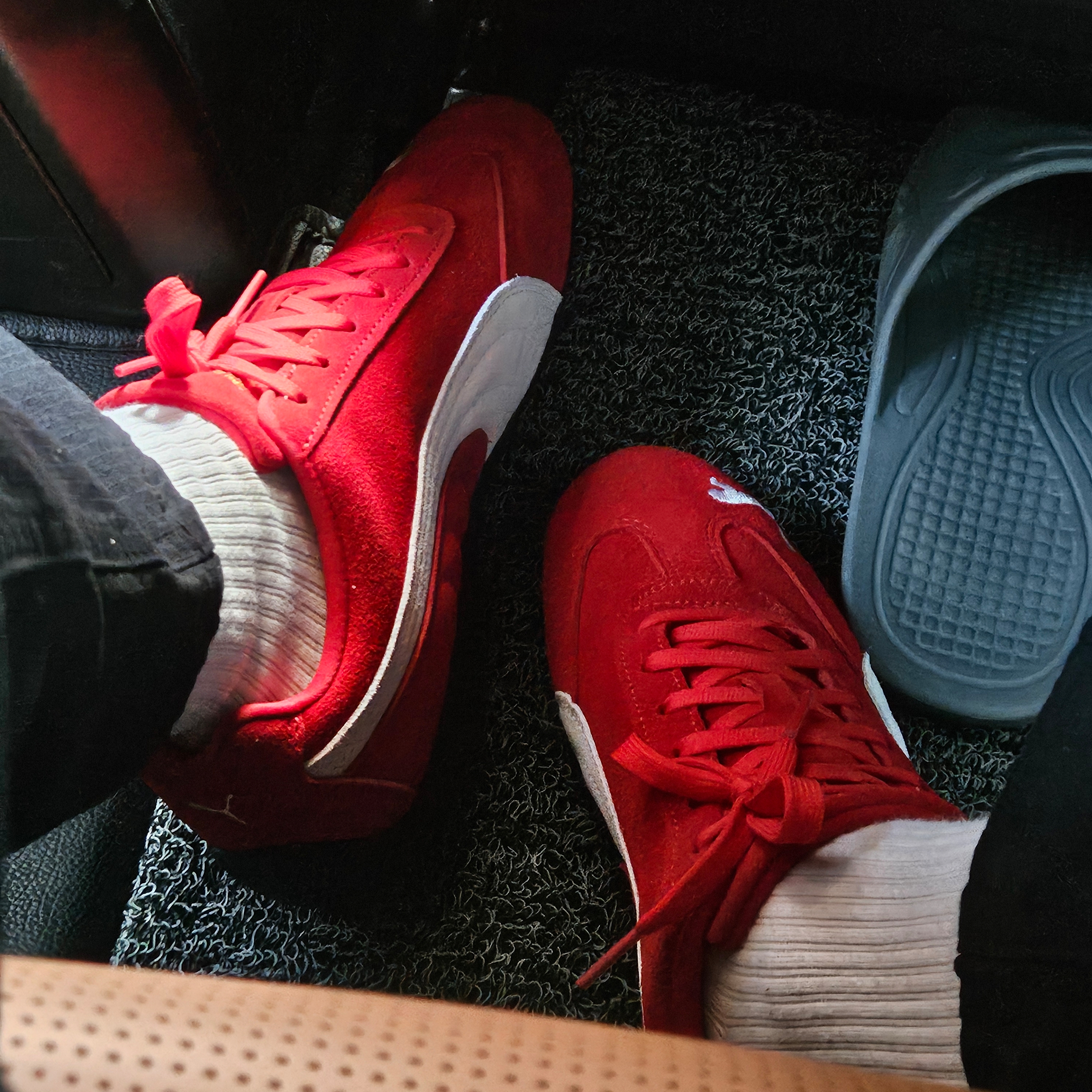 Puma Speedcat OG Red White 착용 스타일