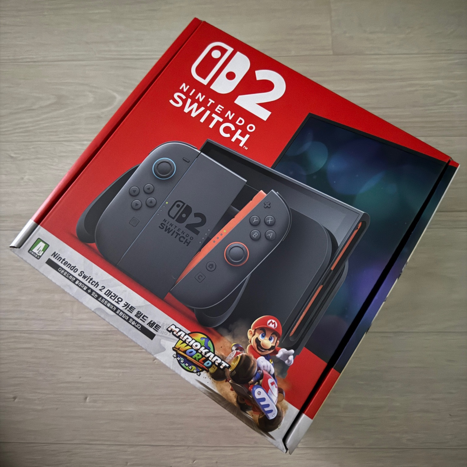 Nintendo Switch 2 Mario Kart World Set (With Software/Korean Ver.) 착용 스타일