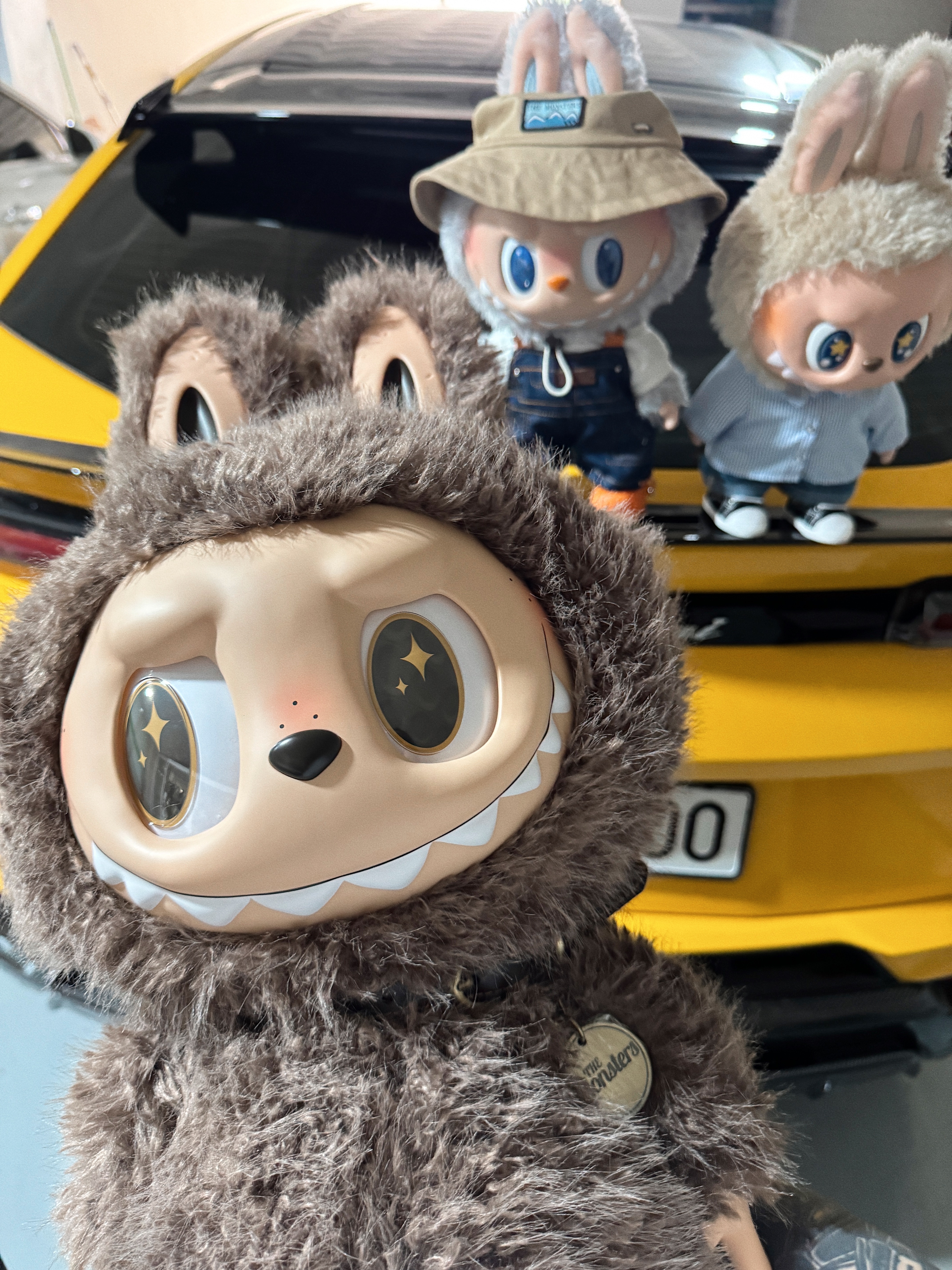 Pop Mart The Monsters I Found You Vinyl Face Doll, Pop Mart The Monsters Fall In Wild Labubu Series Plush Doll 착용 스타일 - 3