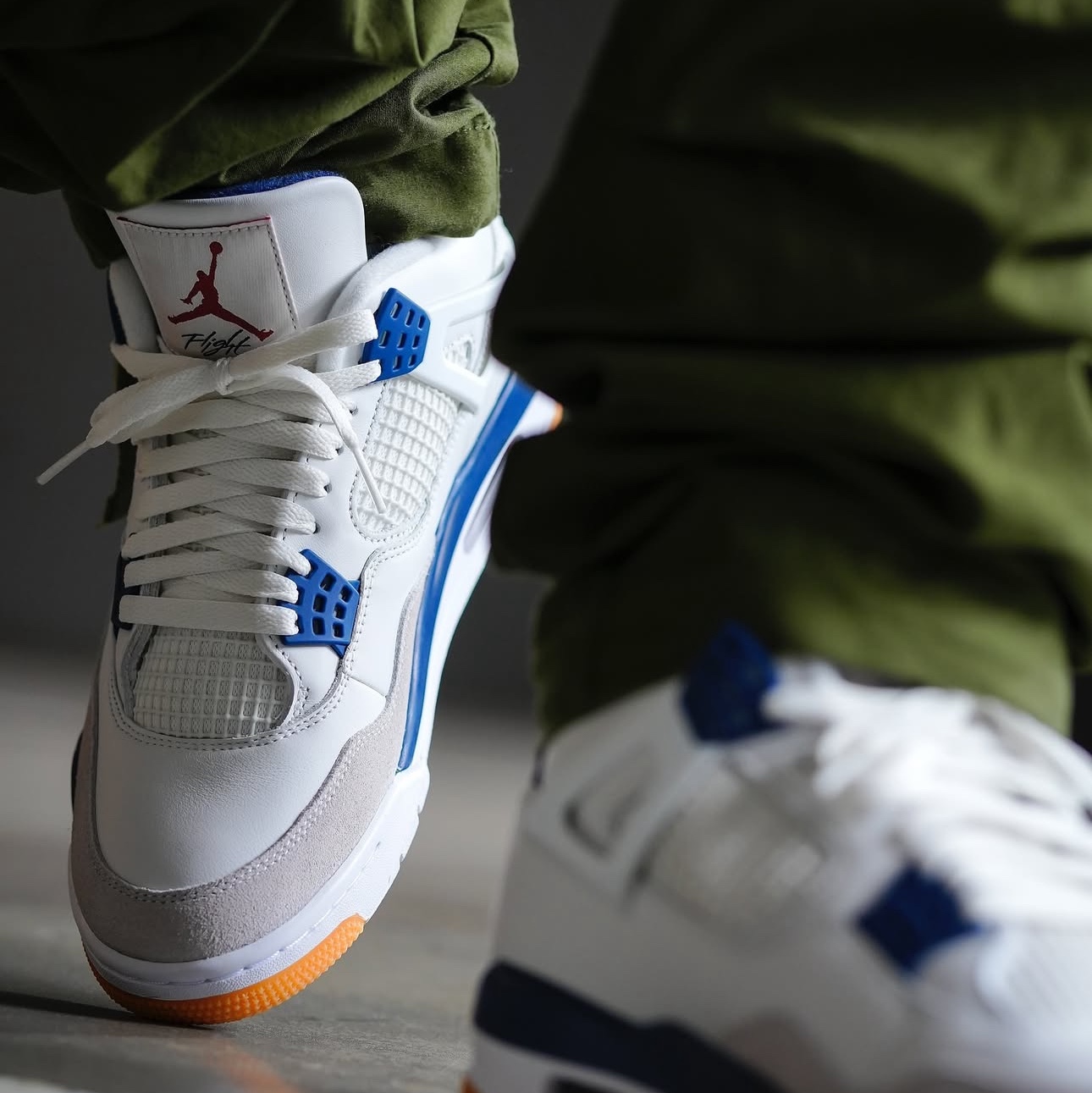 Jordan 4 x Nike SB Retro SP Navy 착용 스타일 - 3