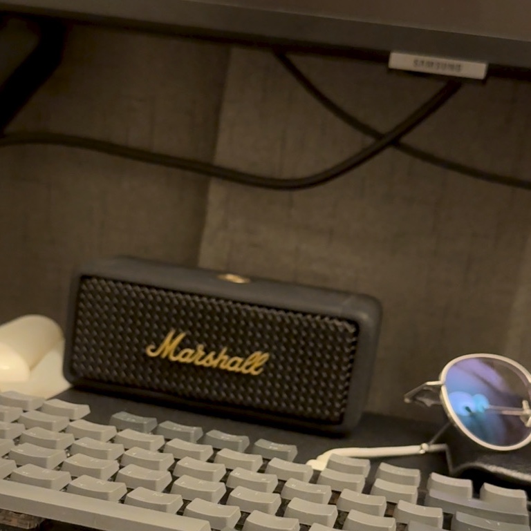 Marshall Emberton III Black & Brass (Korean Ver.) 착용 스타일