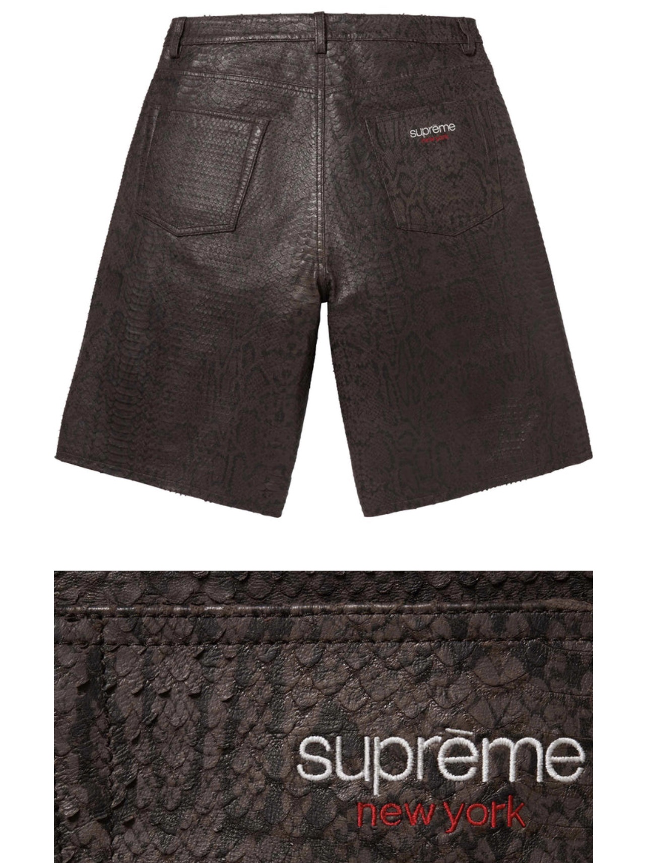 Supreme Bandana Jacquard Denim Camp Cap Black - 25SS, Supreme Small Box T-Shirt Black Bandana - 21SS ์ฐฉ์ฉ ์คํ์ผ - 3