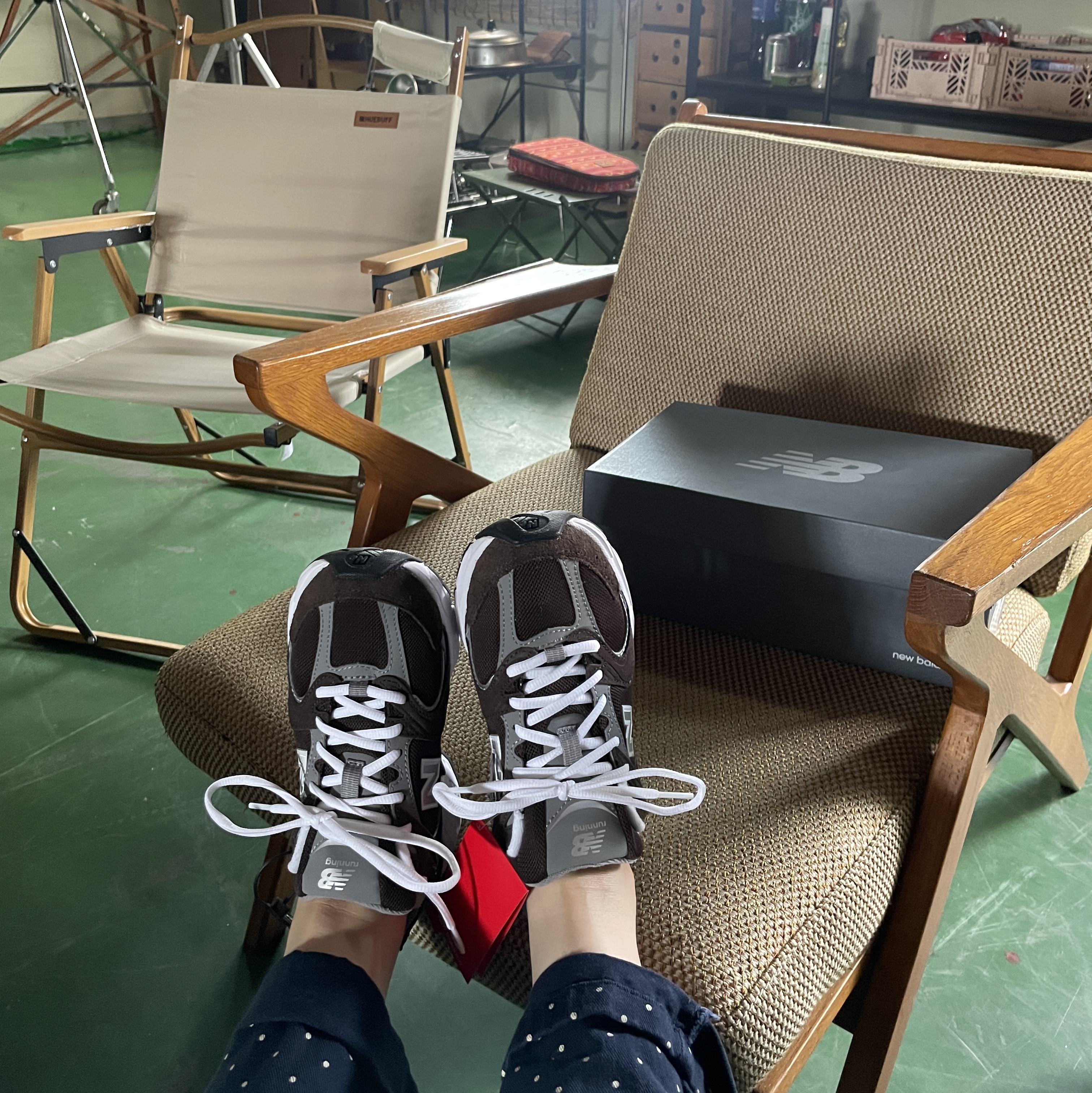 New Balance 530 Rich Earth 착용 스타일