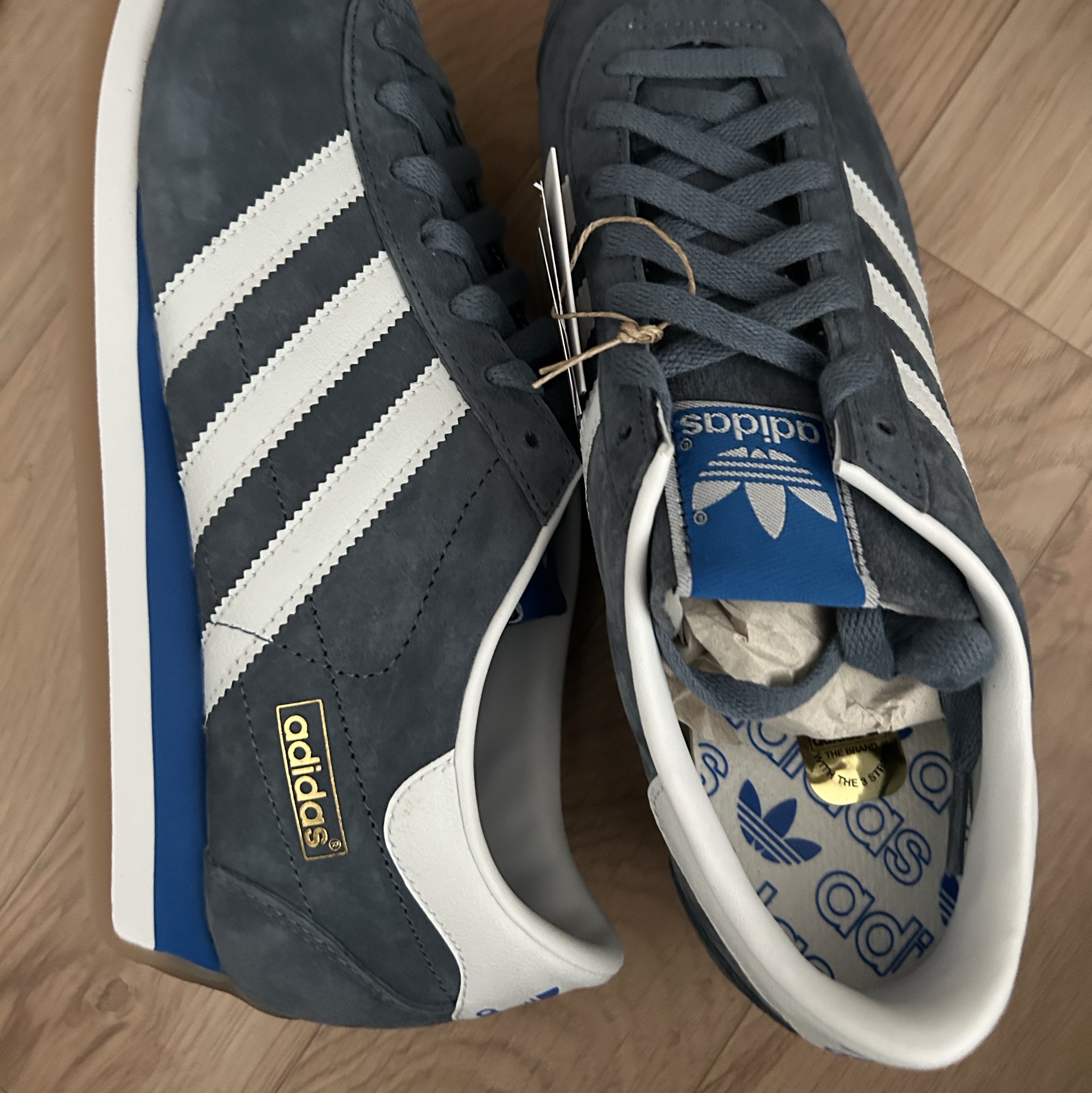 Adidas Country Japan Preloved Ink Blue 착용 스타일