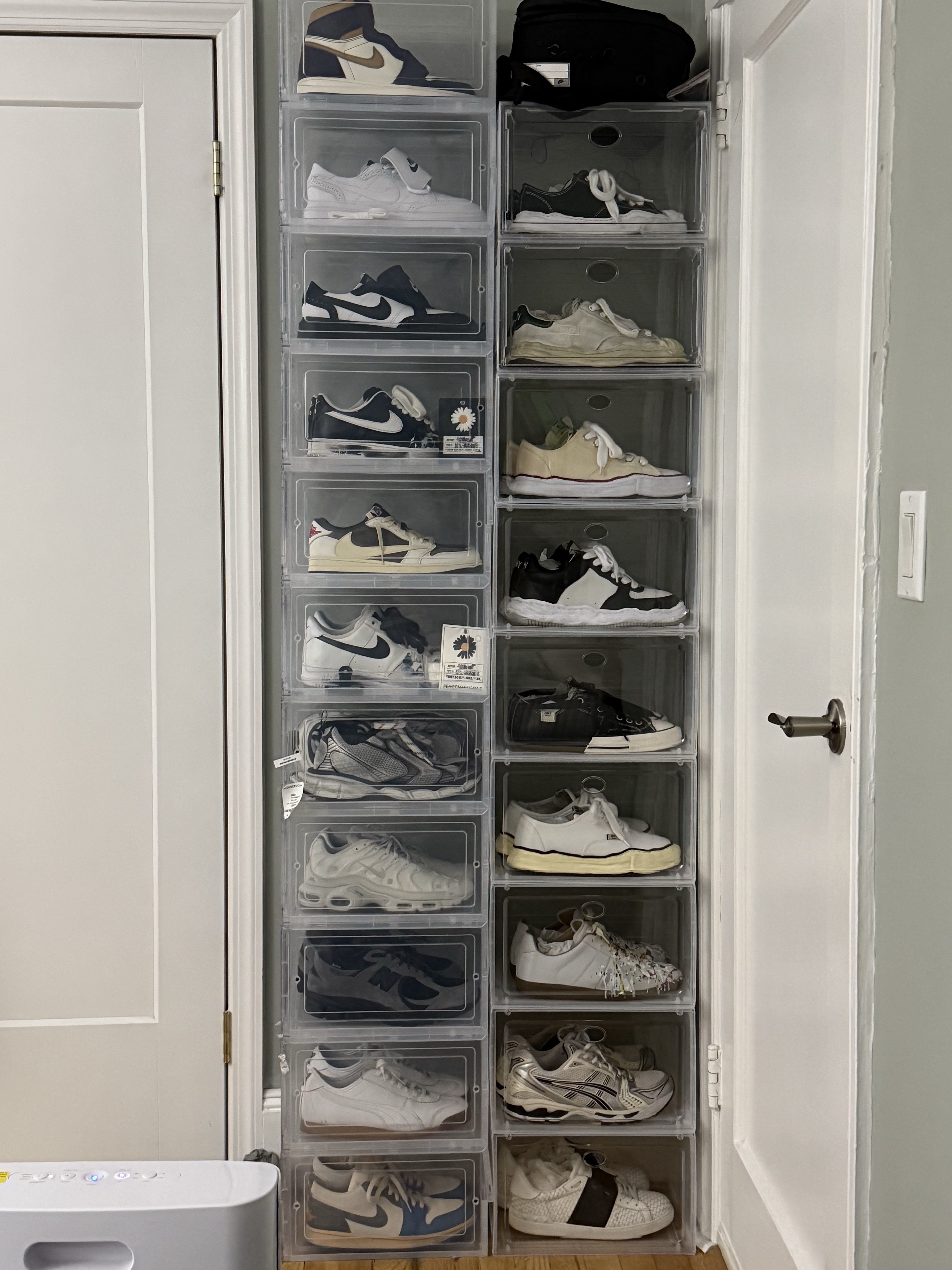 Jordan 1 Retro High OG Defiant SB LA to Chicago, Nike x Peaceminusone Kwondo1 Black and White 착용 스타일