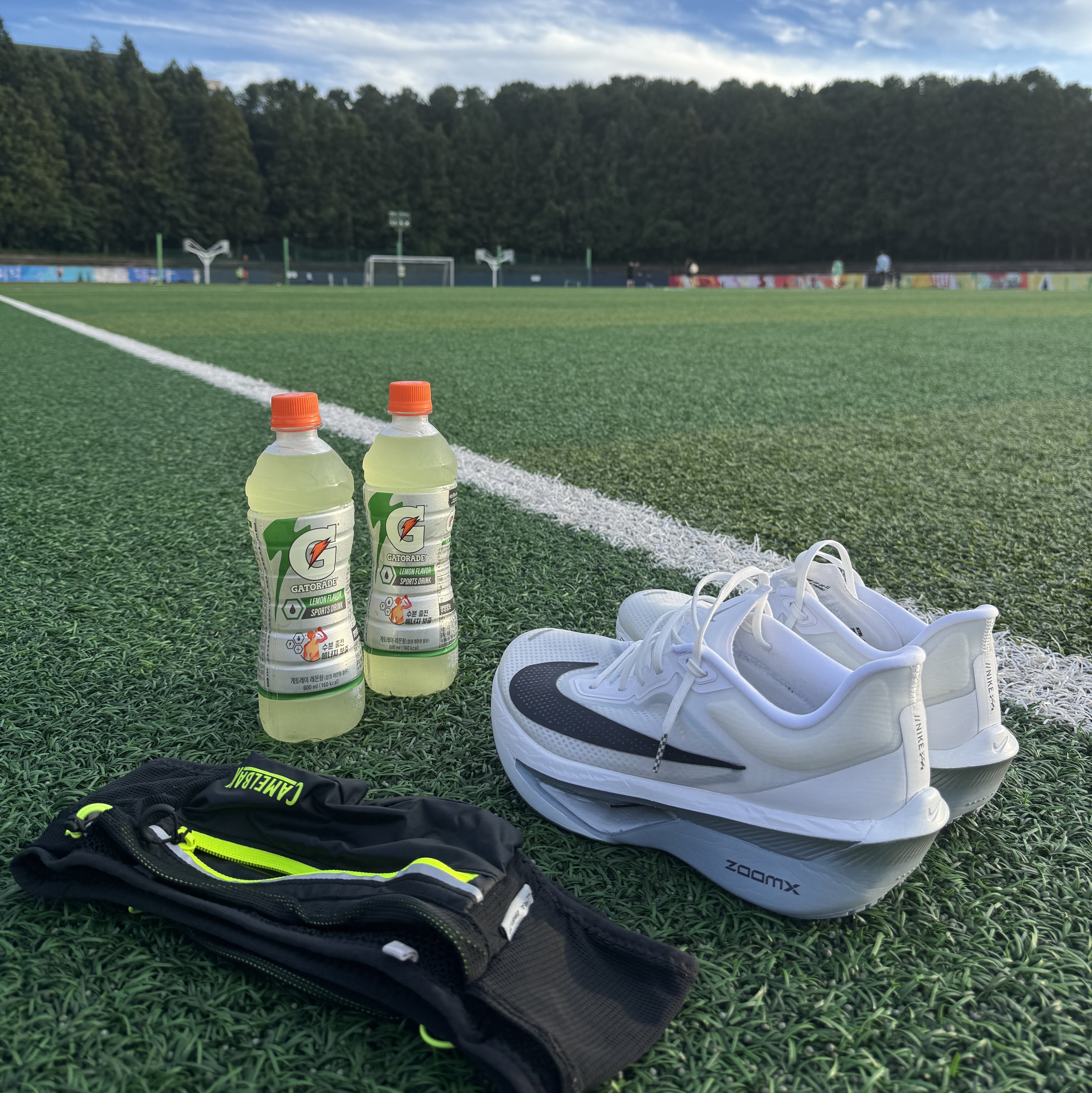 Nike Zoom Fly 6 White Pure Platinum 착용 스타일