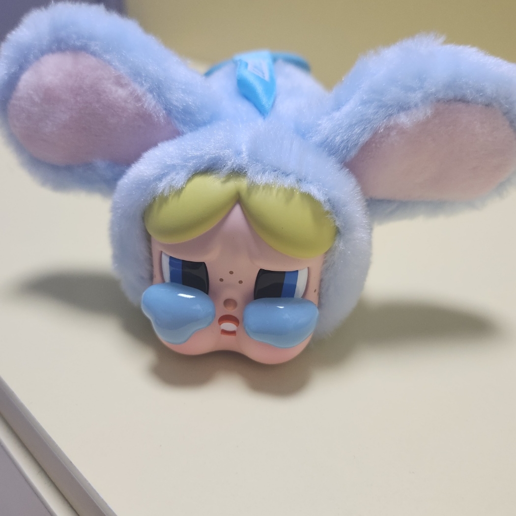 Pop Mart Crybaby x Powerpuff Girls Series Keyring Sealed Case (6 Blind Boxes) 착용 스타일 - 1
