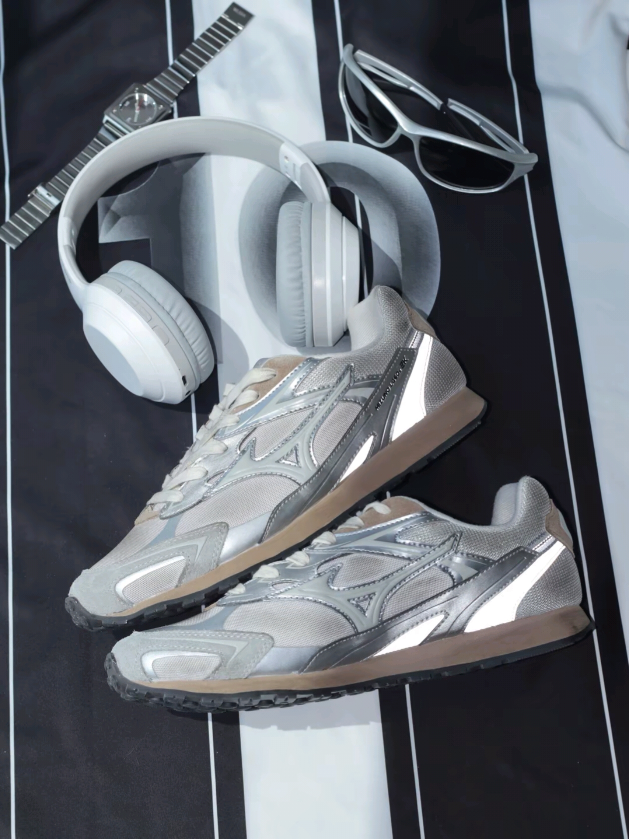 Mizuno LG 60S 2K White Grey 착용 스타일