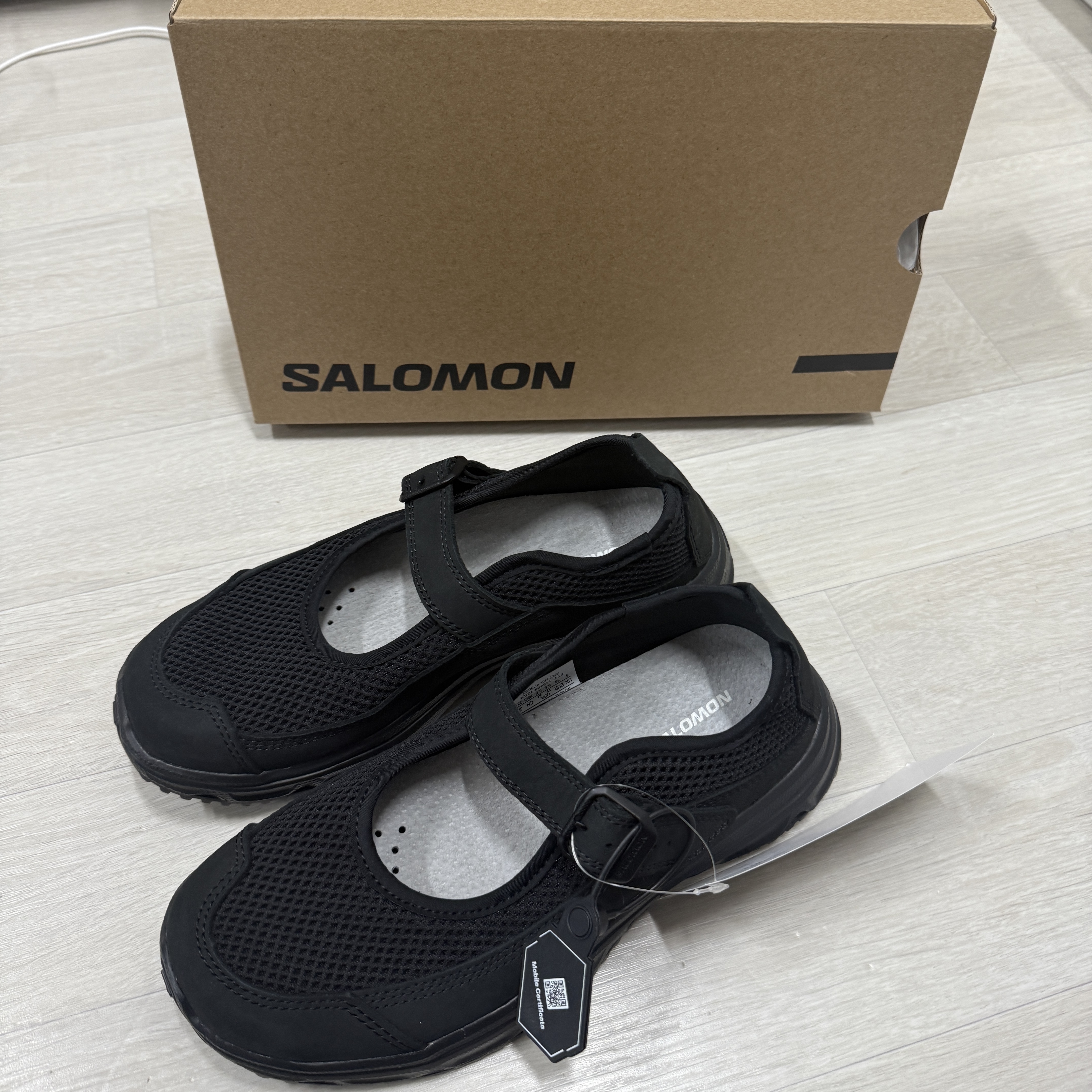 Salomon RX Marie Jeanne Black 착용 스타일
