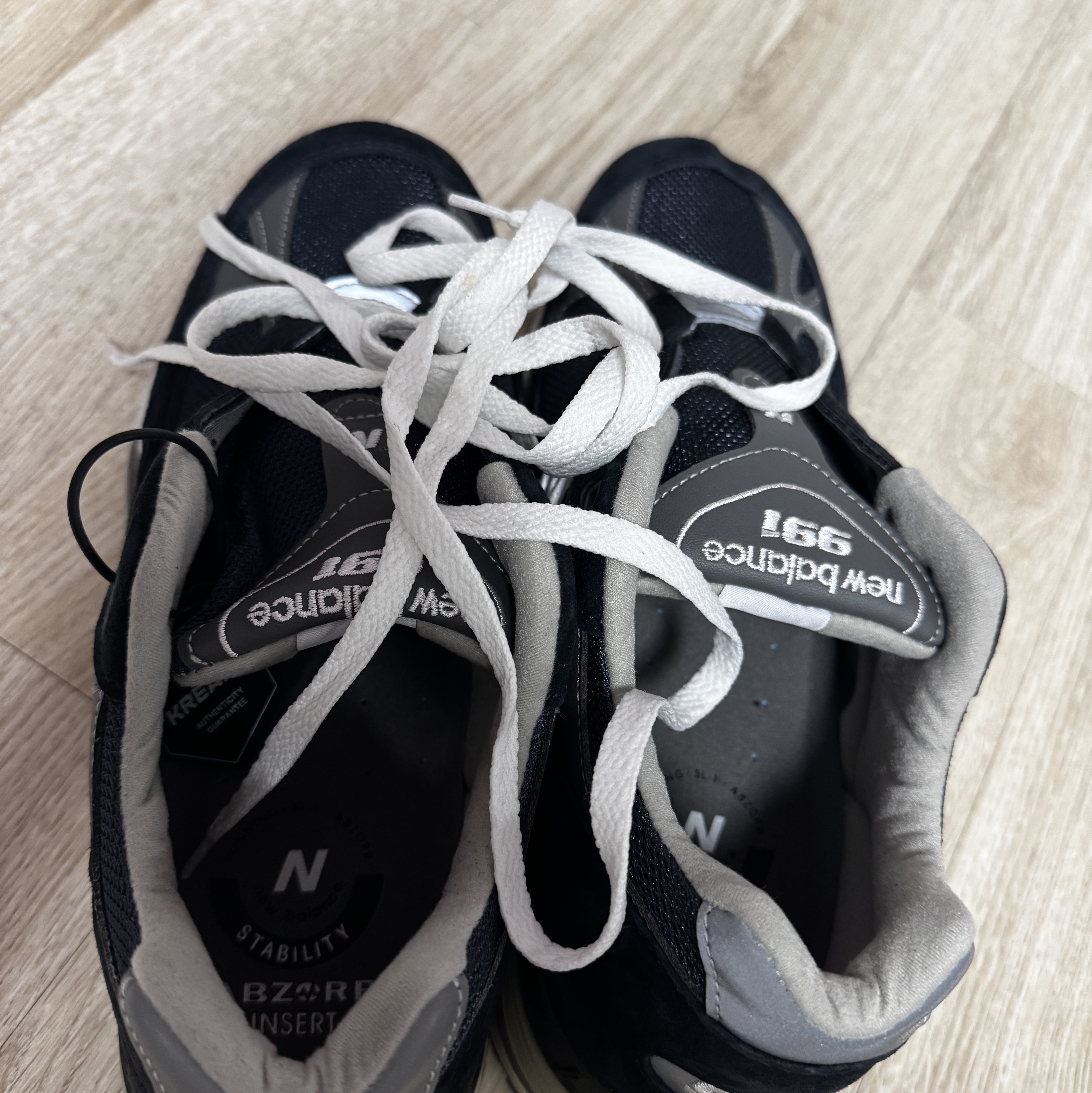 New Balance 991 Made in UK Navy 착용 스타일