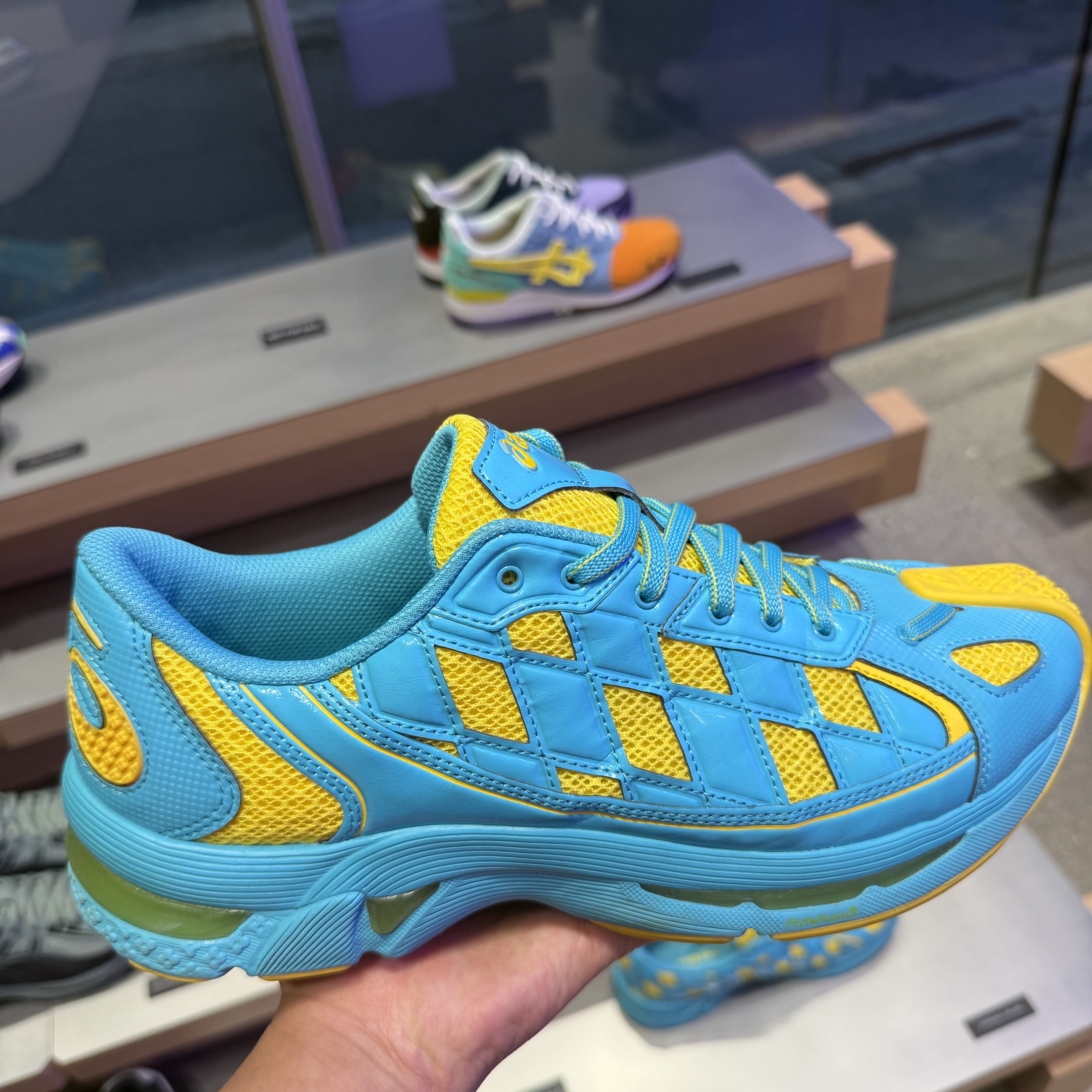 Asics x Kiko Kostadinov Gel-Burz 2 Slate Grey, Asics x Kiko Kostadinov Gel Sokat Infinity Purple 착용 스타일 - 4