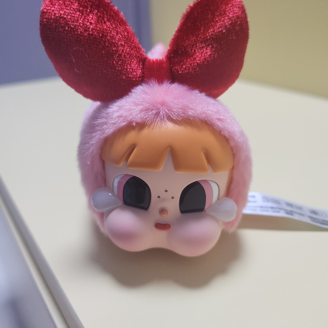 Pop Mart Crybaby x Powerpuff Girls Series Keyring Sealed Case (6 Blind Boxes) 착용 스타일 - 4