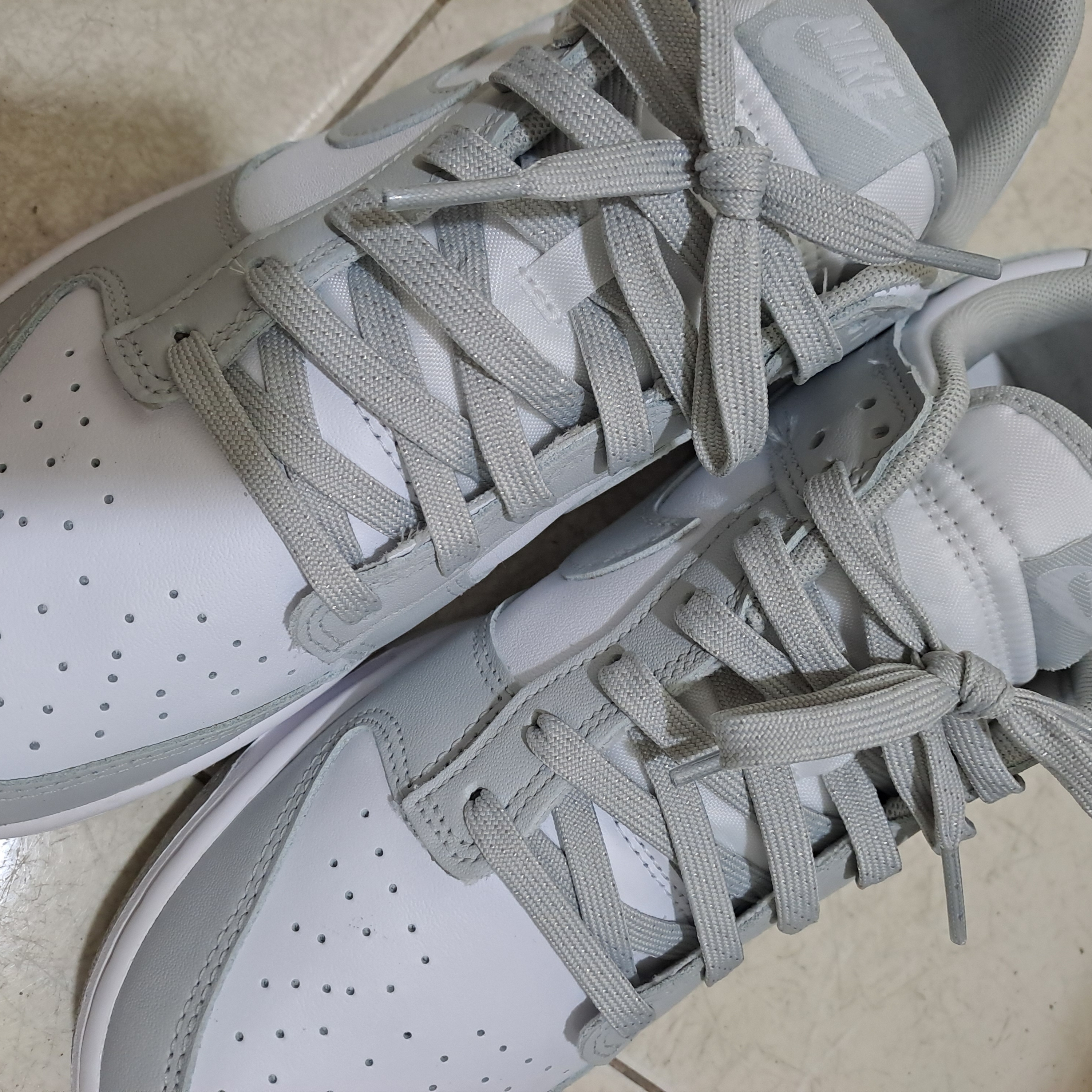 Nike Dunk Low Retro Grey Fog 착용 스타일