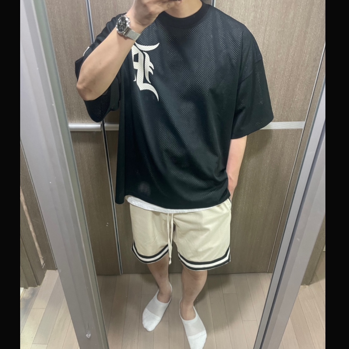 Essentials T-Shirt White - 24SS 착용 스타일