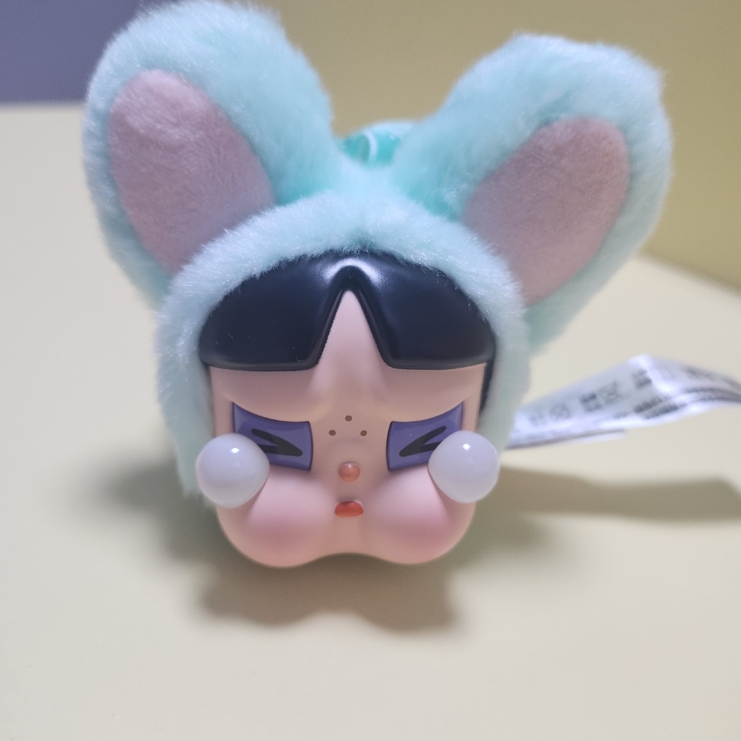 Pop Mart Crybaby x Powerpuff Girls Series Keyring Sealed Case (6 Blind Boxes) 착용 스타일 - 3