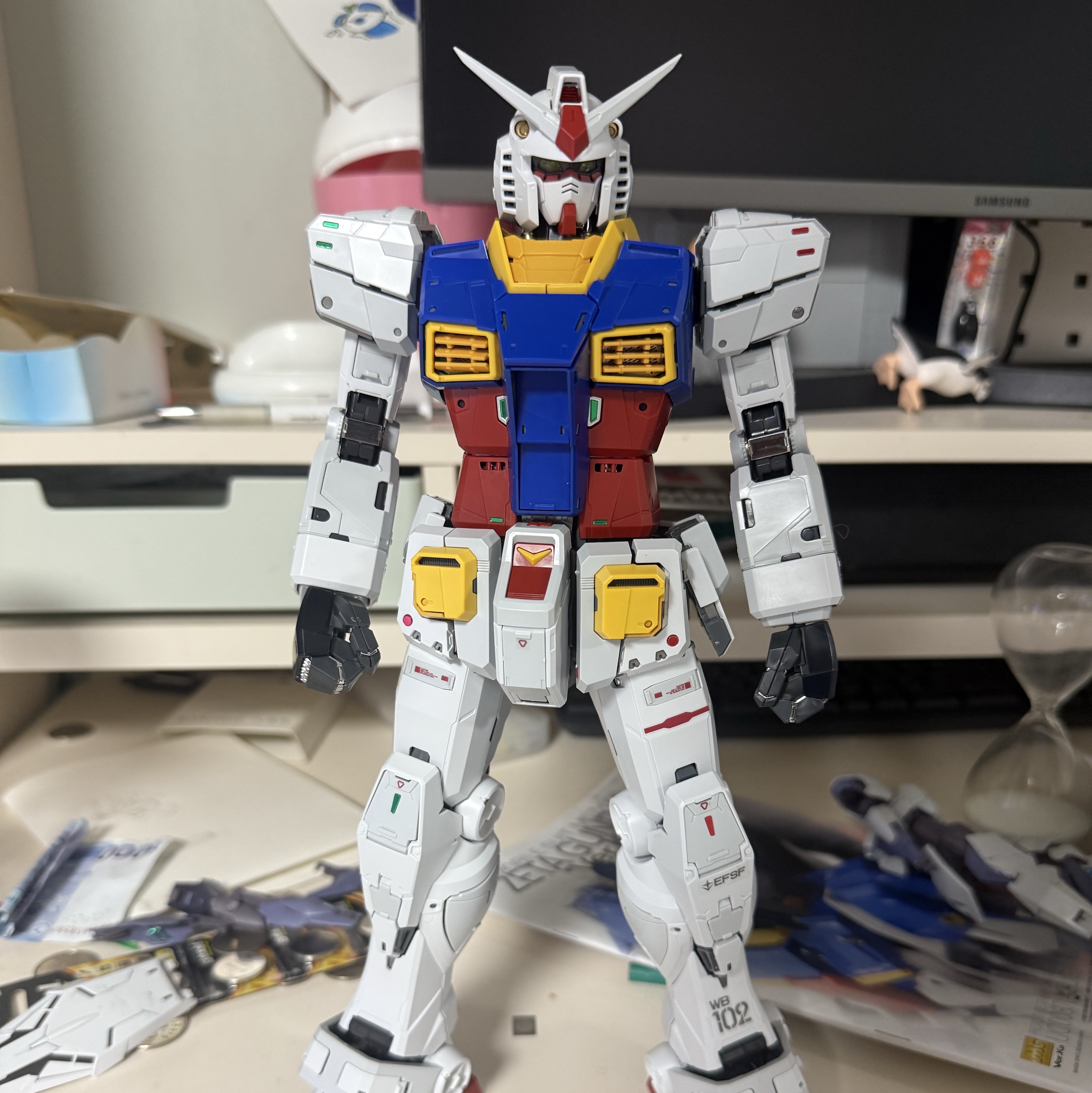 Bandai PG Unleashed RX-78-2 Gundam 착용 스타일