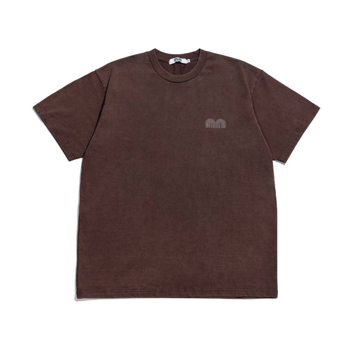 낫뉴 베이직 nn 티셔츠 브라운(Not New Basic nn T-Shirt Brown)