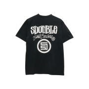 S/Double Combo Platter T-Shirt Washed Black