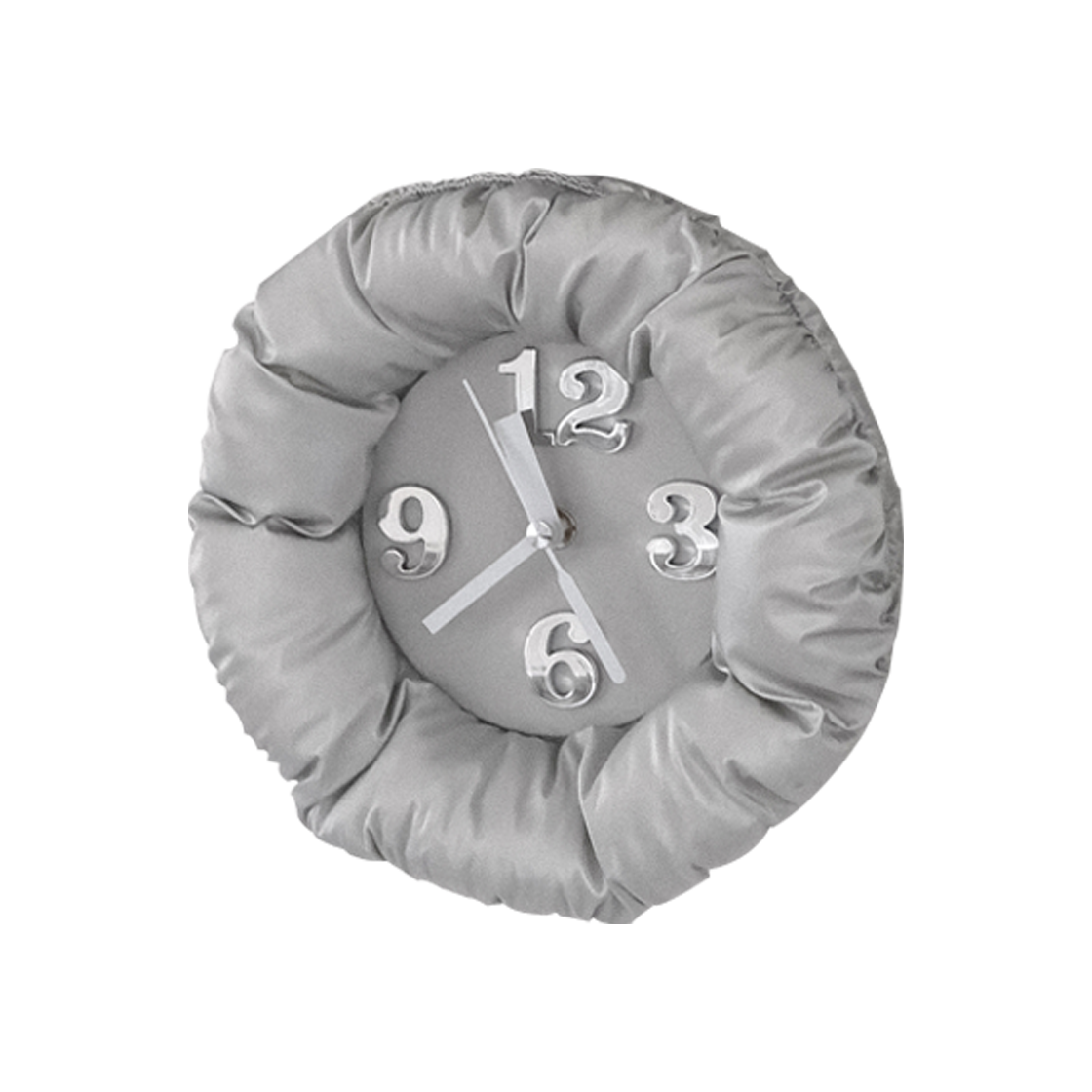 88096472503 dokidoki Souffle Clock Small Silver