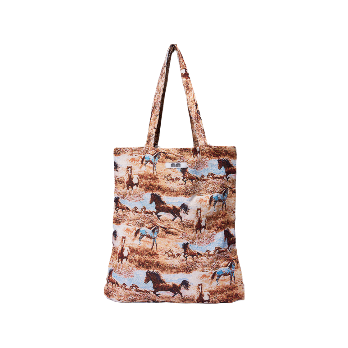 낫뉴 패턴 토트 백 홀스(Not New Pattern Tote Bag Horse)