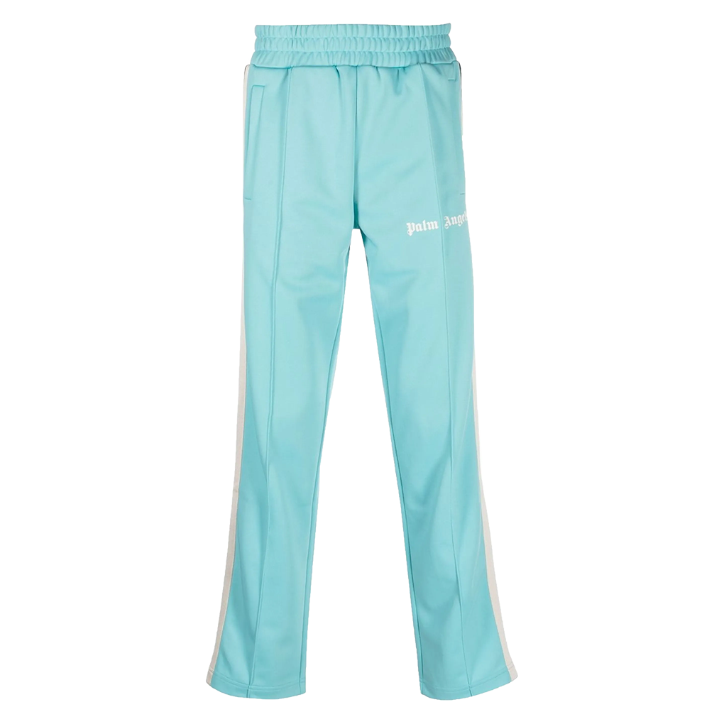 P1QMPA232 Palm Angels Classic Track Pants Light Blue White